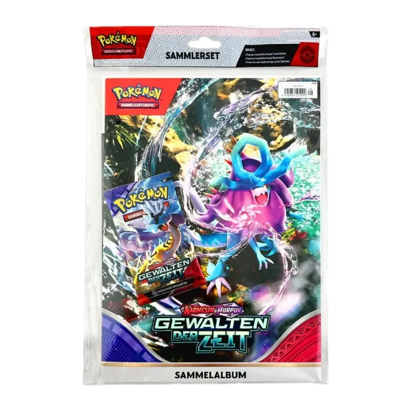 Pokémon Crimson & Purple Forces of Time Collector's Set (German)