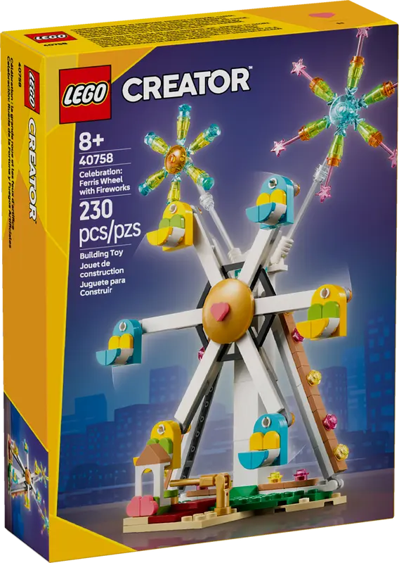 LEGO® Creator 40758 Celebration Ferris Wheel with Fireworks