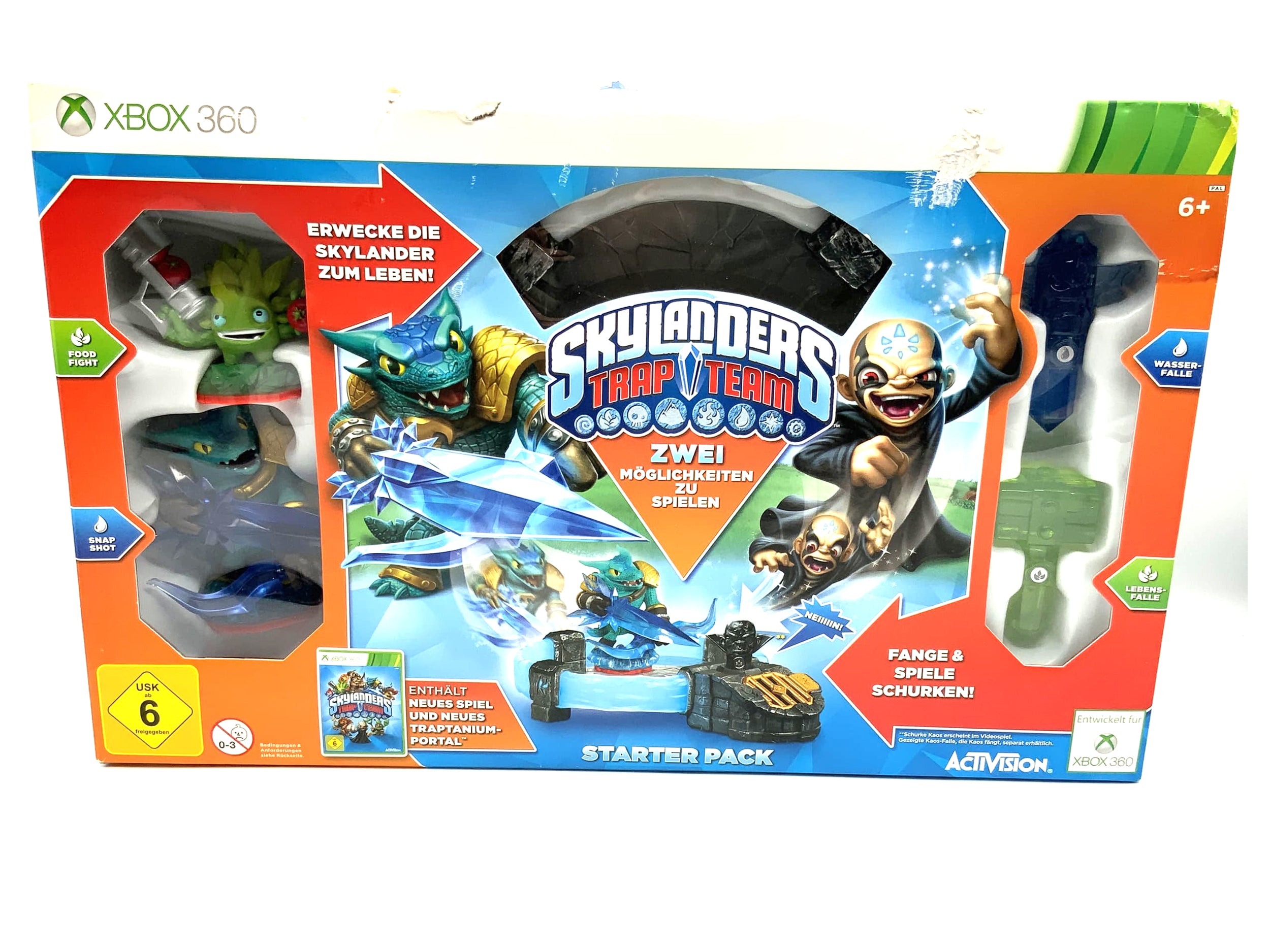 Skylanders Trap Team Starter Pack in OVP für Xbox 360