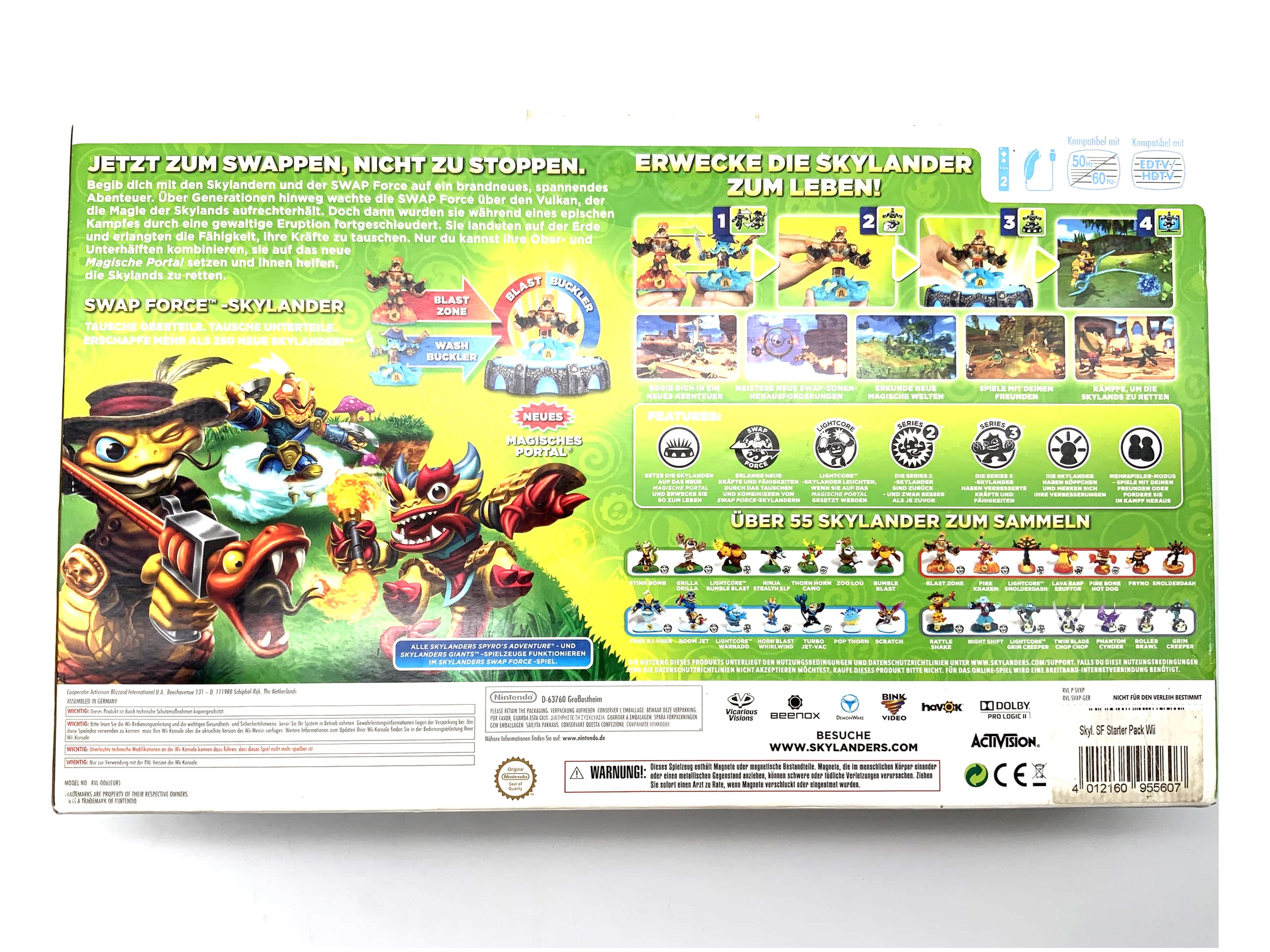 Skylanders Swap Force Starter Pack in Original Packaging for Nintendo Wii
