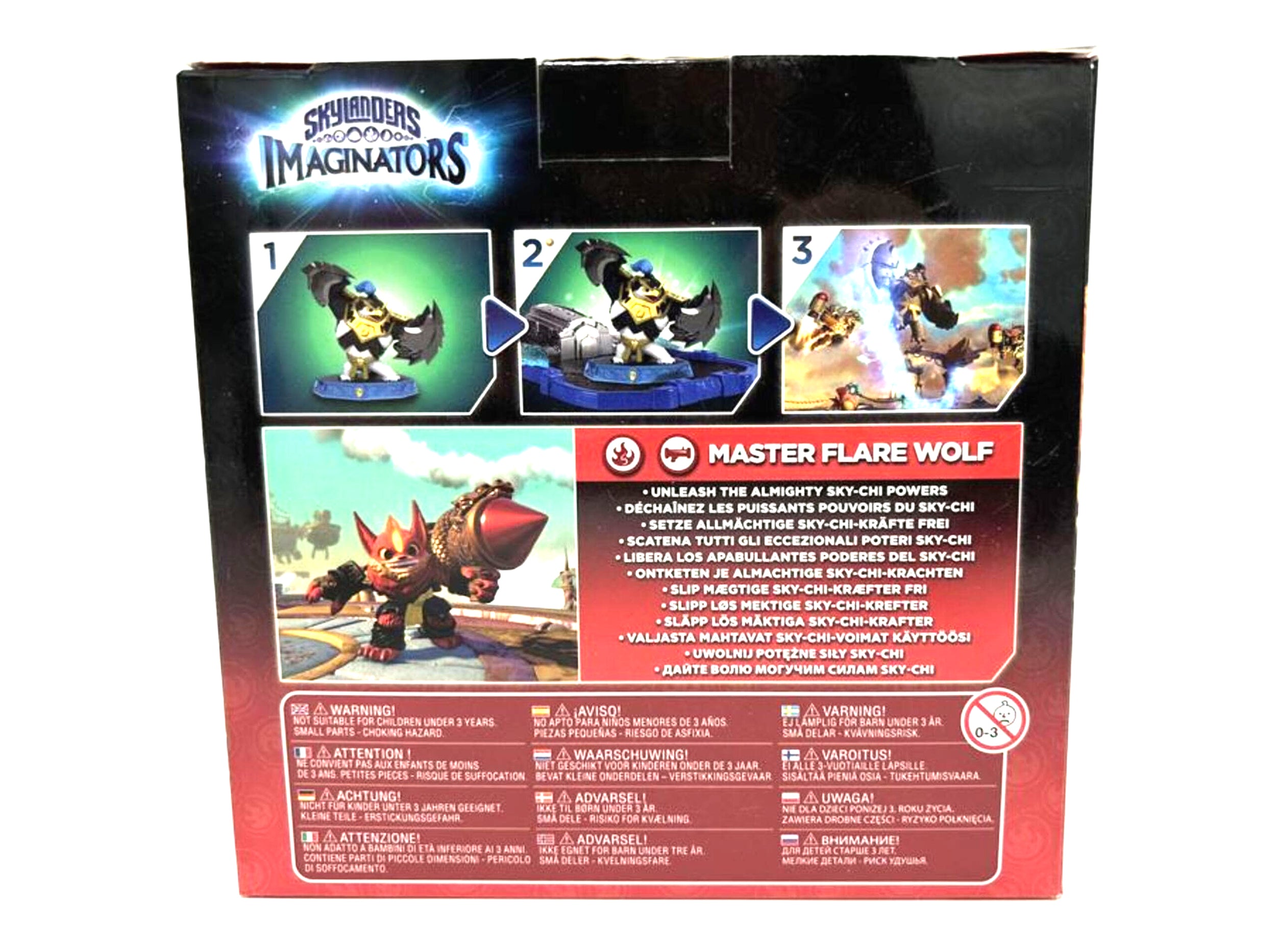 Skylanders Imaginators Figure Flare Wolf in Original Packaging OVP