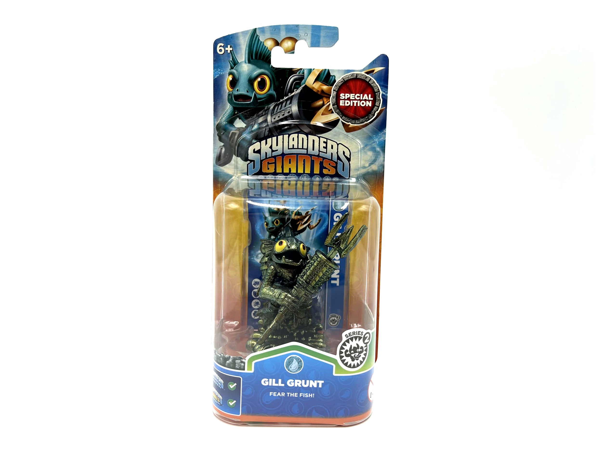 Skylanders Giants Metallic Green Gill Grunt in Original Packaging OVP Chase