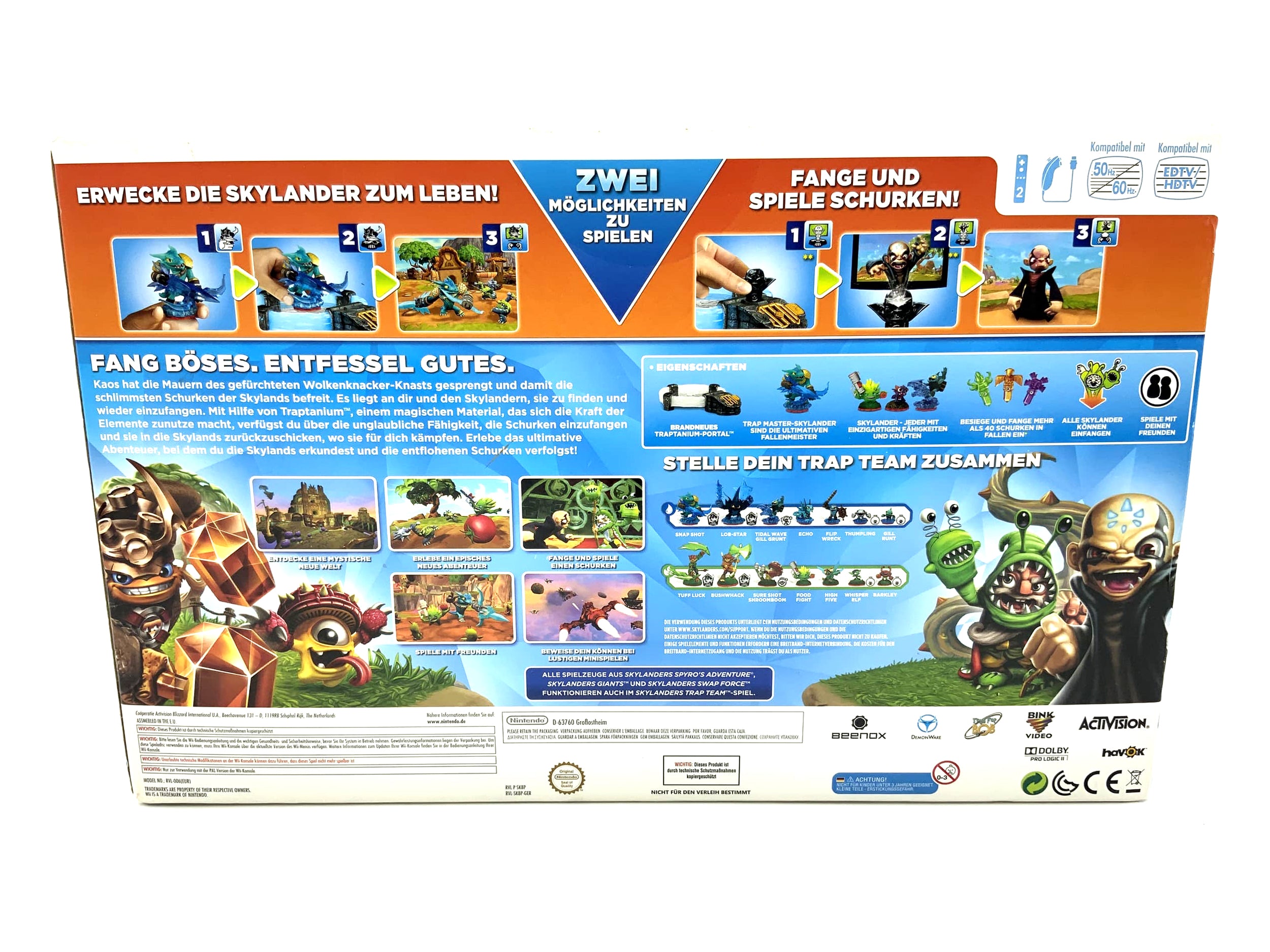 Skylanders Trap Team Starter Set for Nintendo Wii starter pack