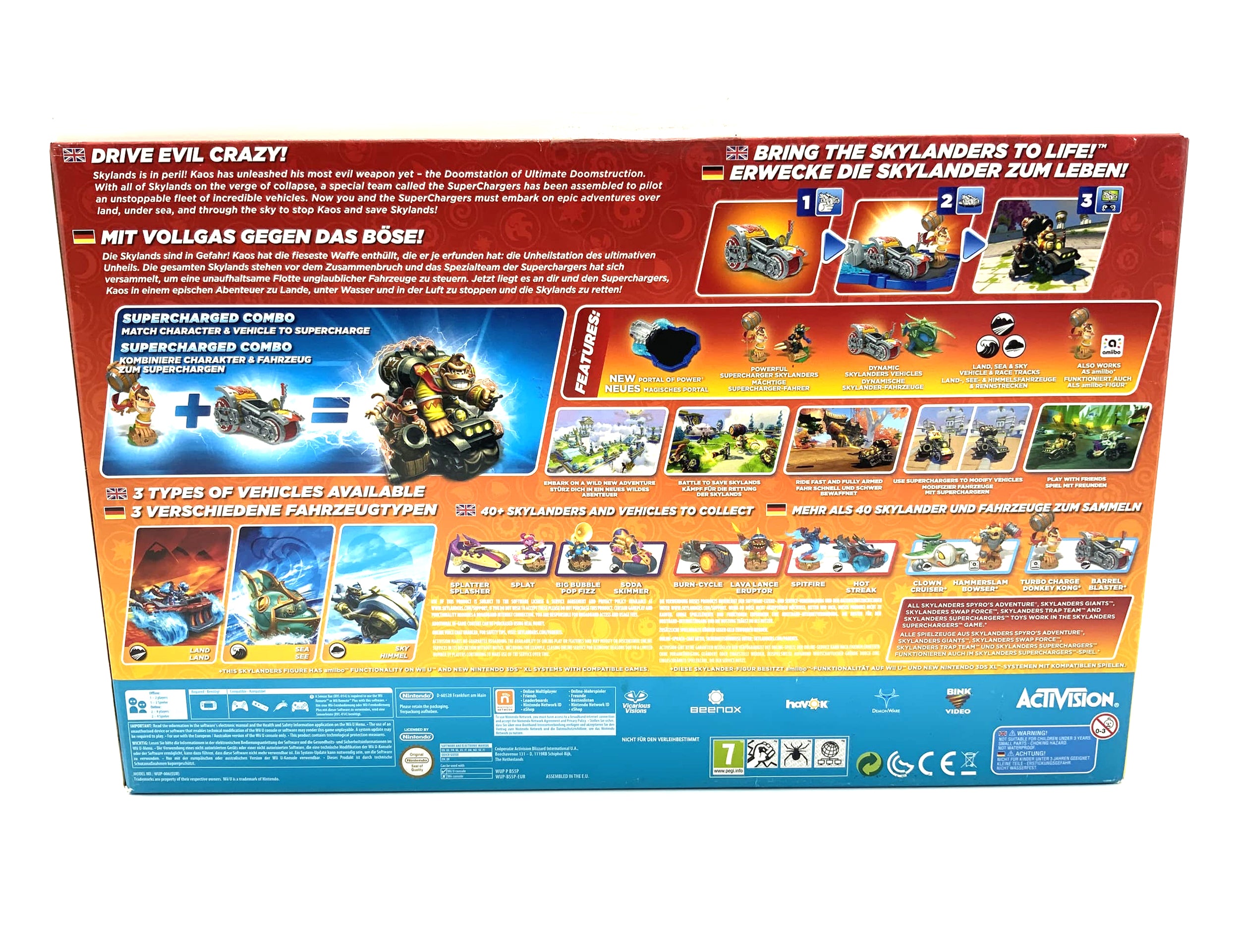 Skylanders Superchargers Starter Set for Nintendo Wii U starter pack