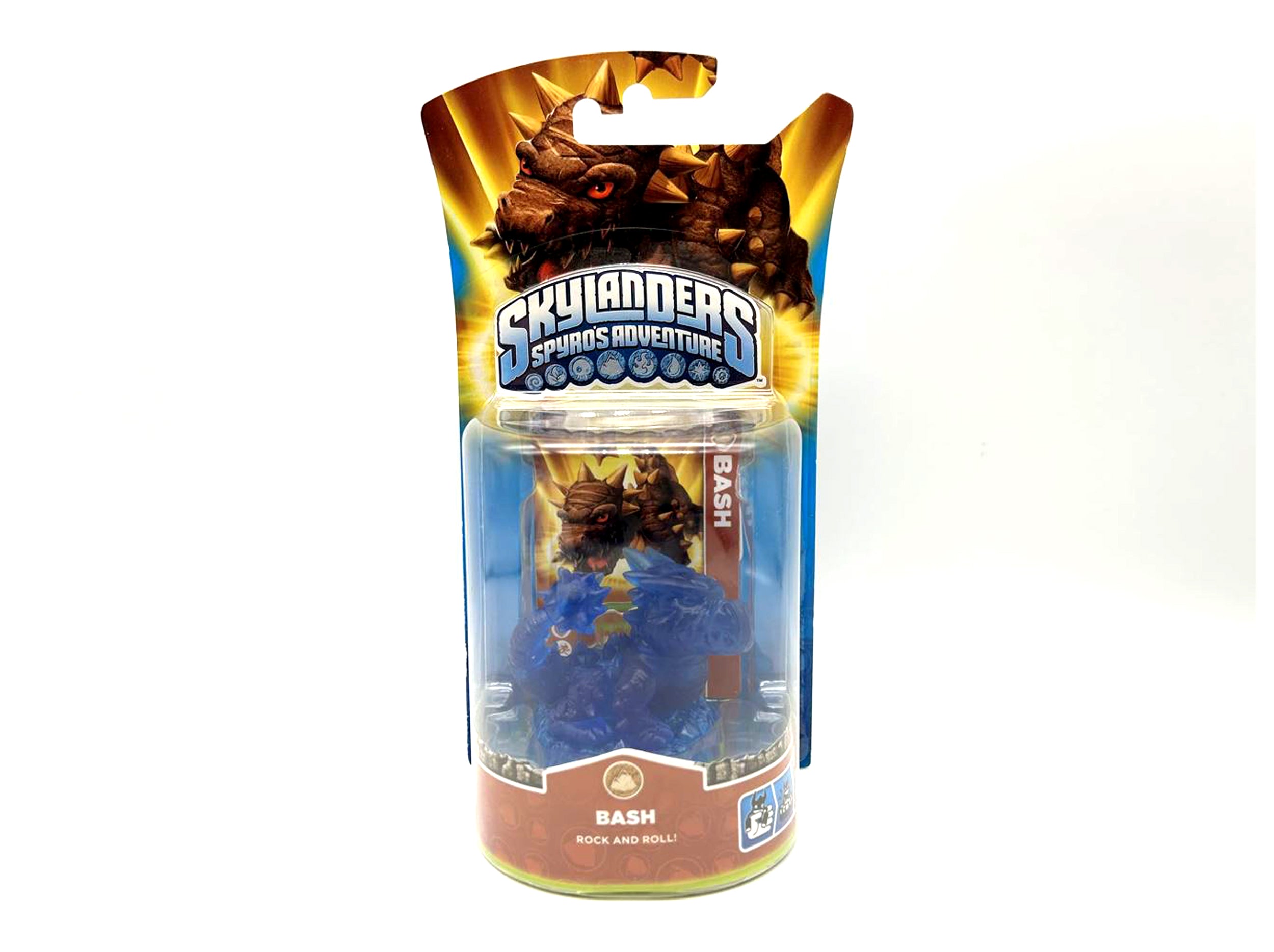 Skylanders Spyros Adventure Figure Blue Bash in Original Packaging OVP