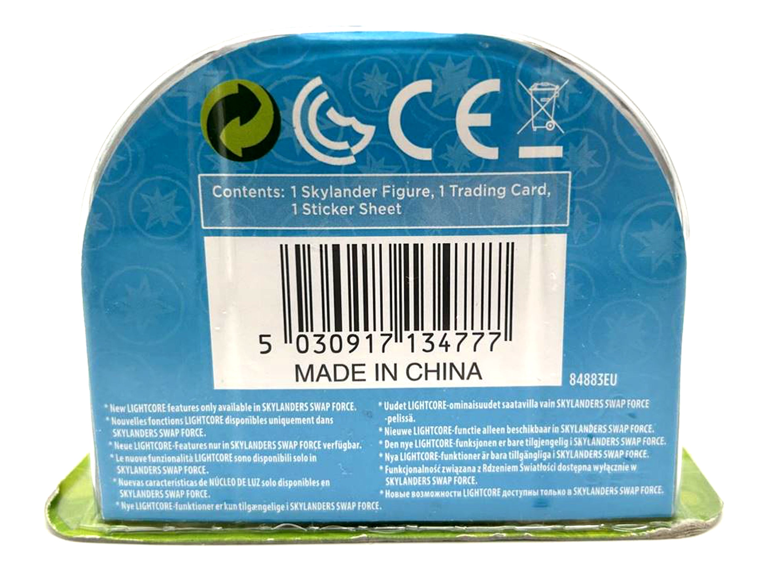 Skylanders Swap Force figure Enchanted Star Strike Lightcore in original packaging