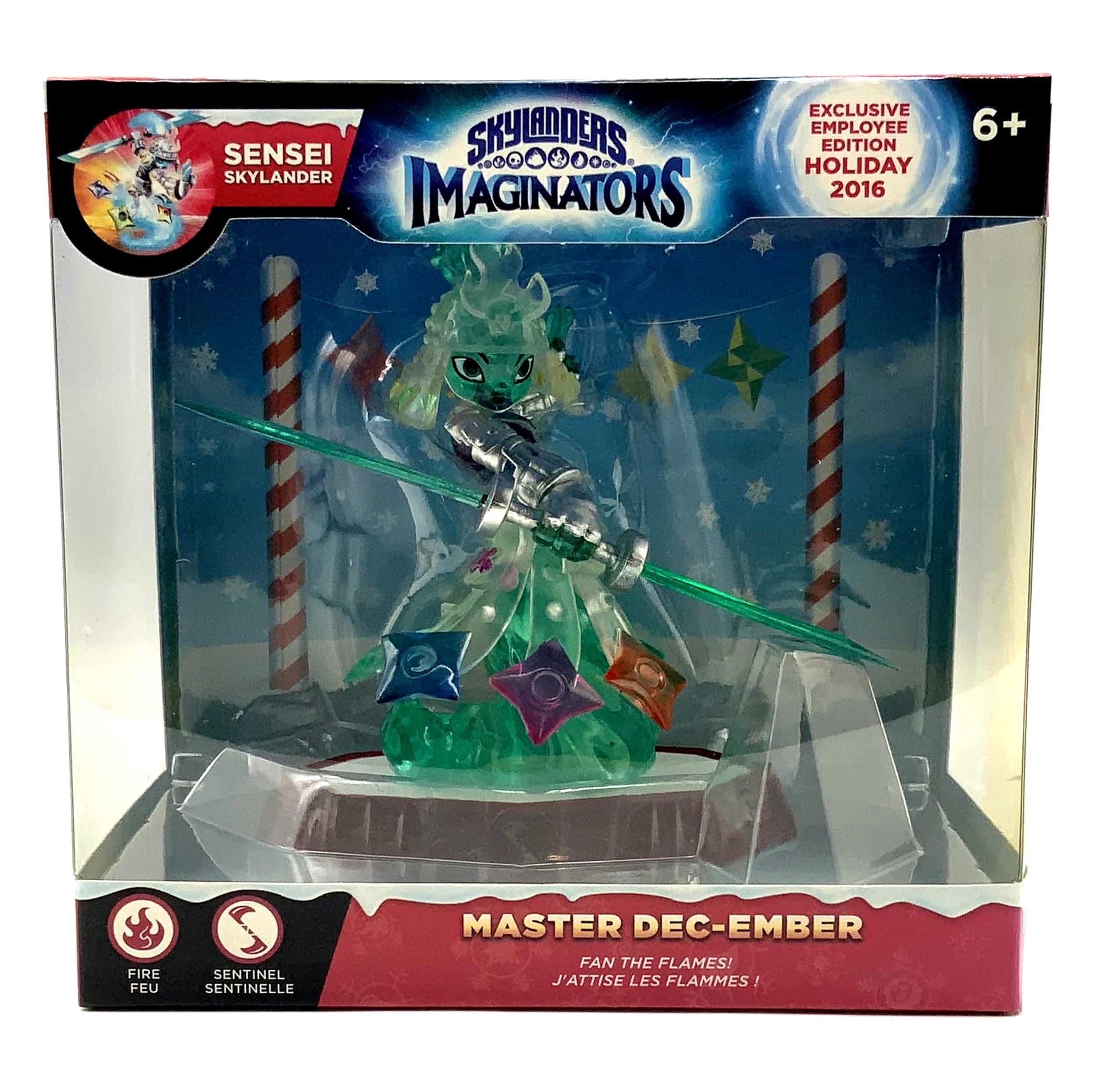Skylanders Imaginators Sensei Master Dec-Ember Employee Holiday 2016 edition OVP