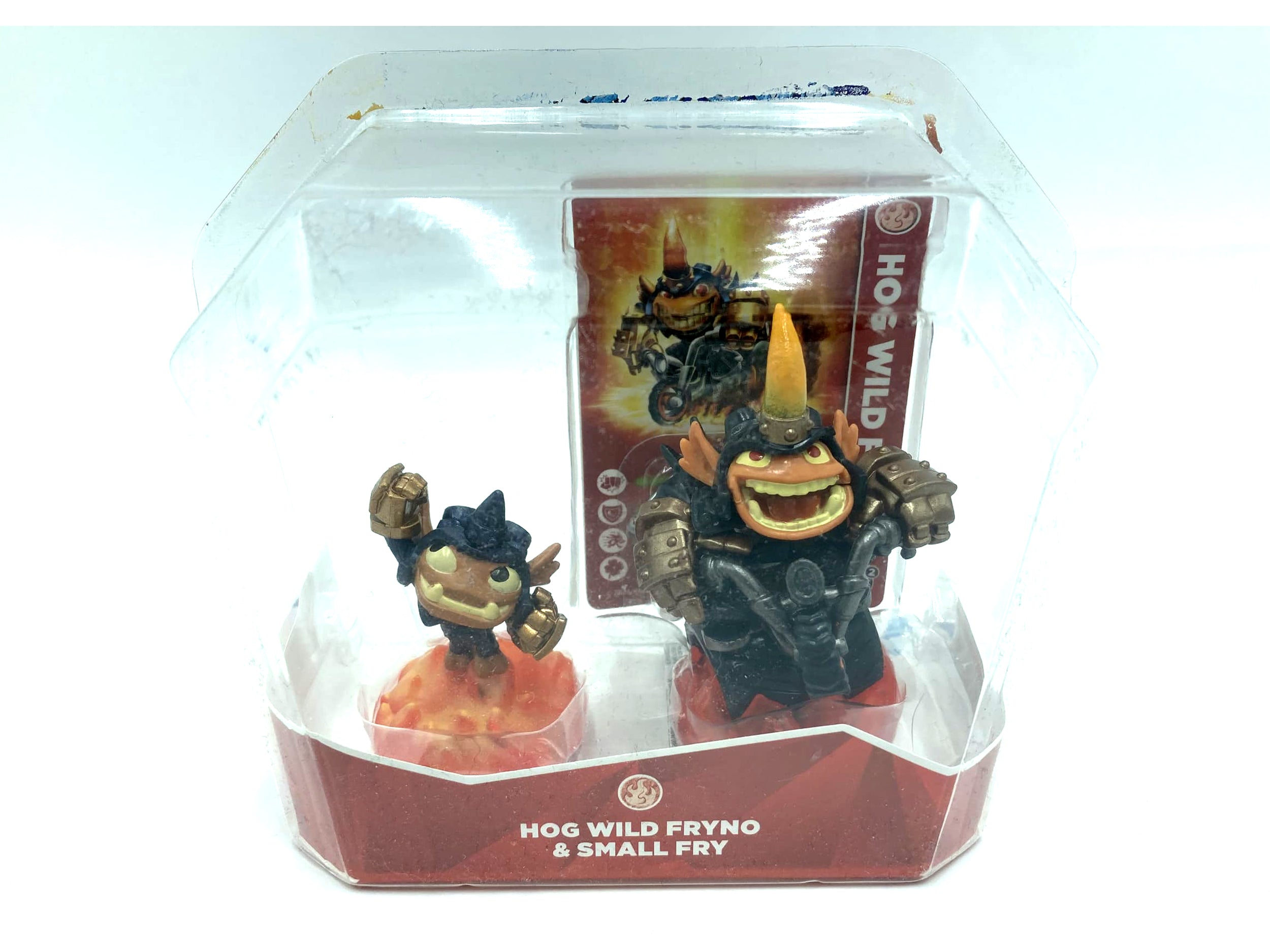 Skylanders Trap Team Hog Wild Fryno & Small Fry Duo Pack OVP damaged