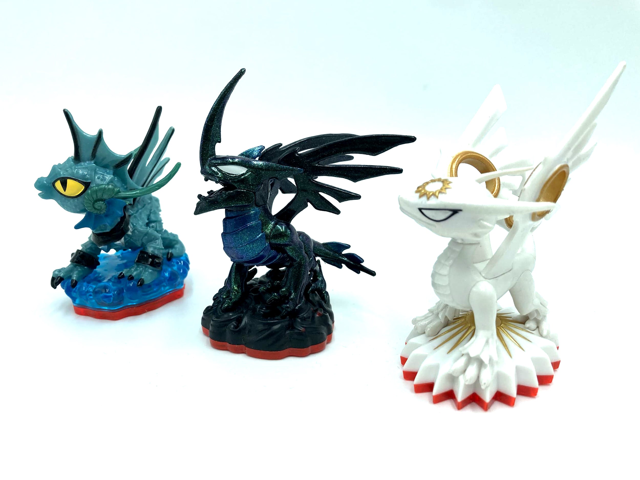 Spotlight Blackout Echo Skylanders Trap Team Figuren Licht Schatten Wasser geb.