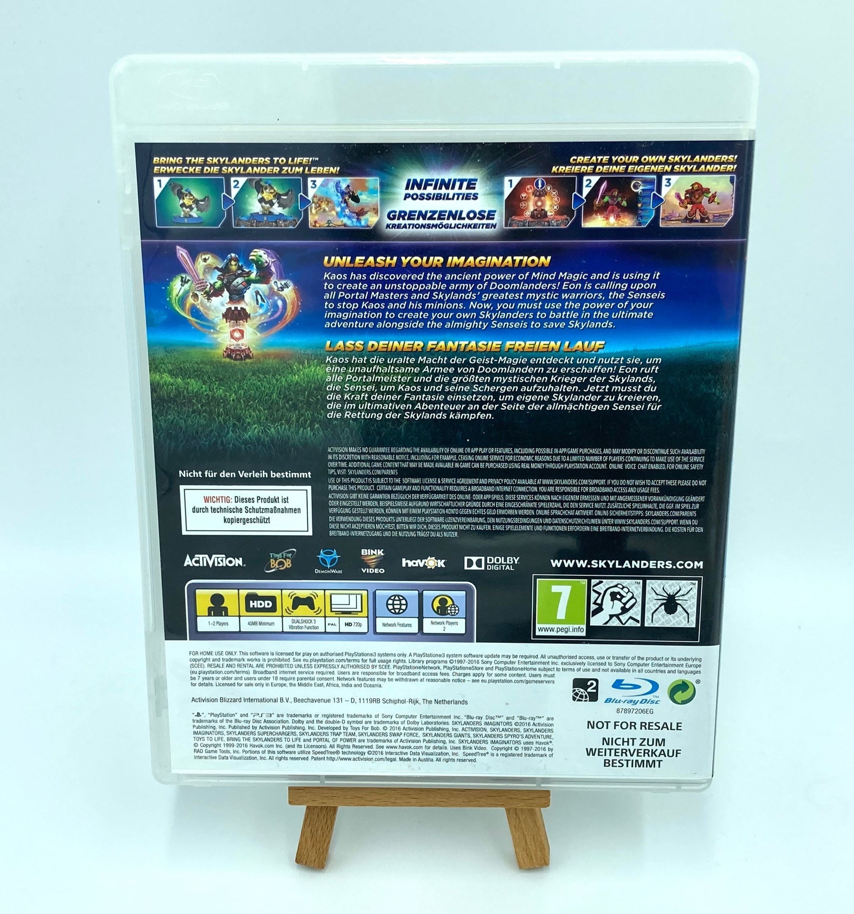 Skylanders Imaginators Spiel für Sony Playstation 3