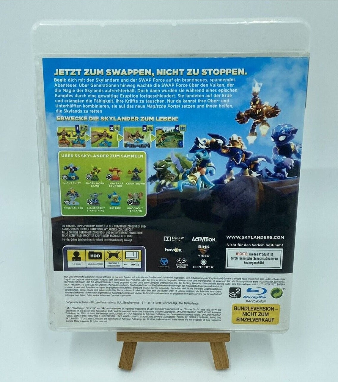 Skylanders Swap Force game for Sony Playstation 3