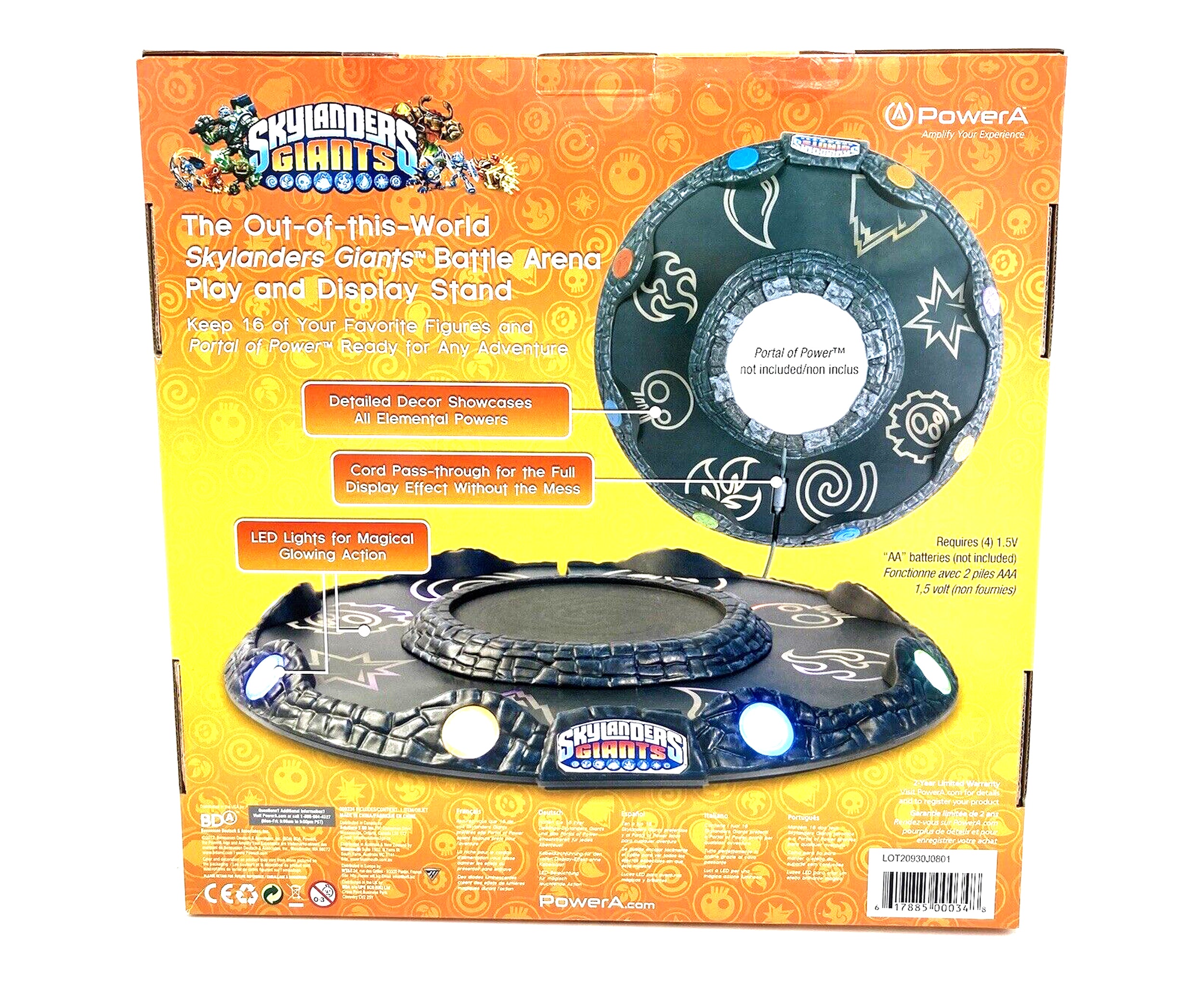 Skylanders Giants Battle Arena | Portal für bis zu 16 Figuren | In Ovp