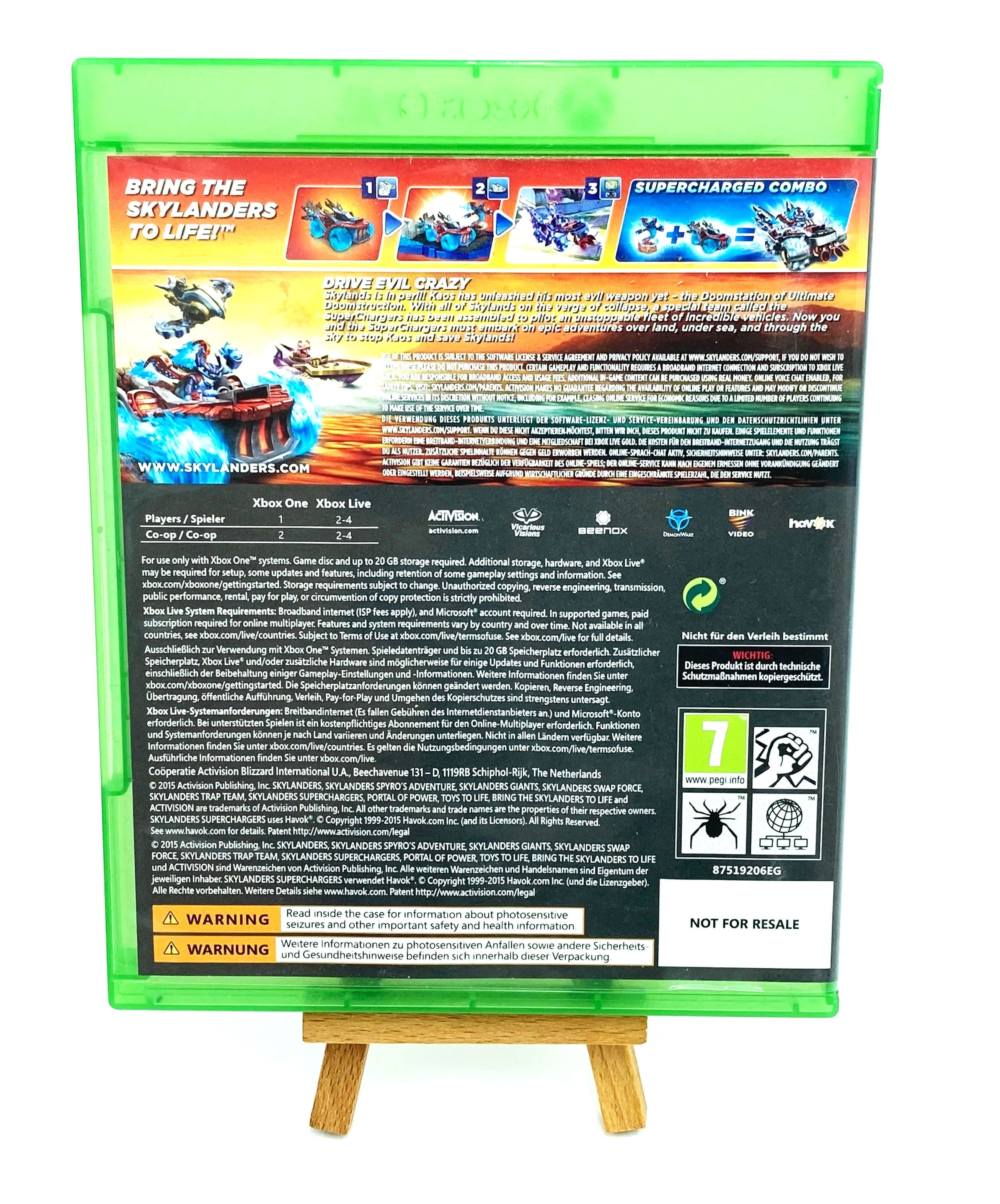 Skylanders Superchargers game for Xbox One