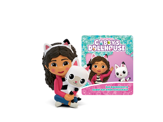 Tonie Figures Gabby's Dollhouse The Spaceship / Gabby has a hiccup Audio figure for Toniebox