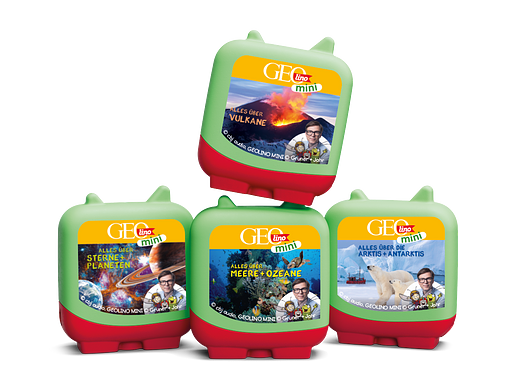 Tonie Figures GEOlino Mini - Set of audio figures for Toniebox