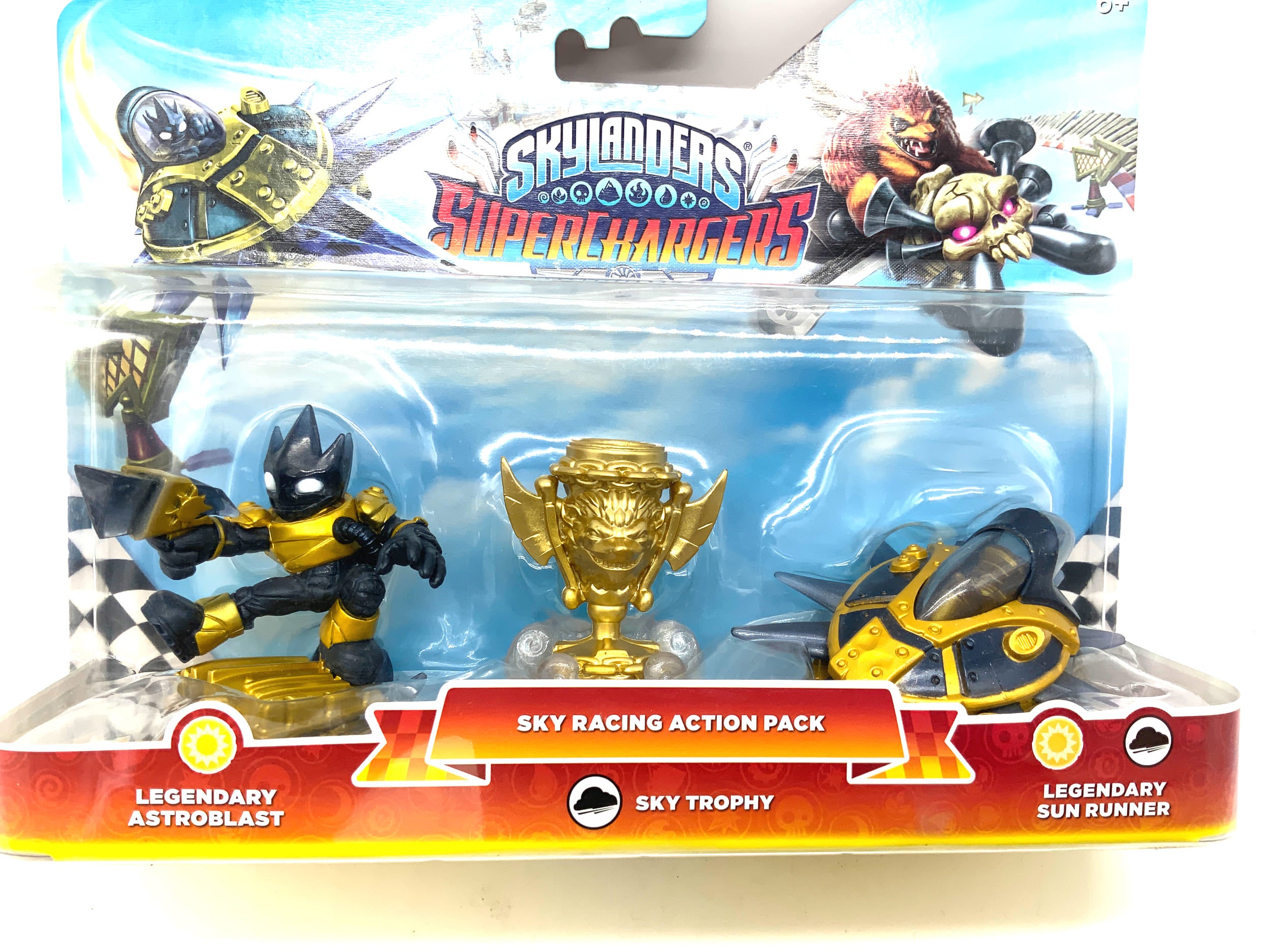 Skylanders Superchargers Legendary Sky Racing Action Pack Astroblast in OVP