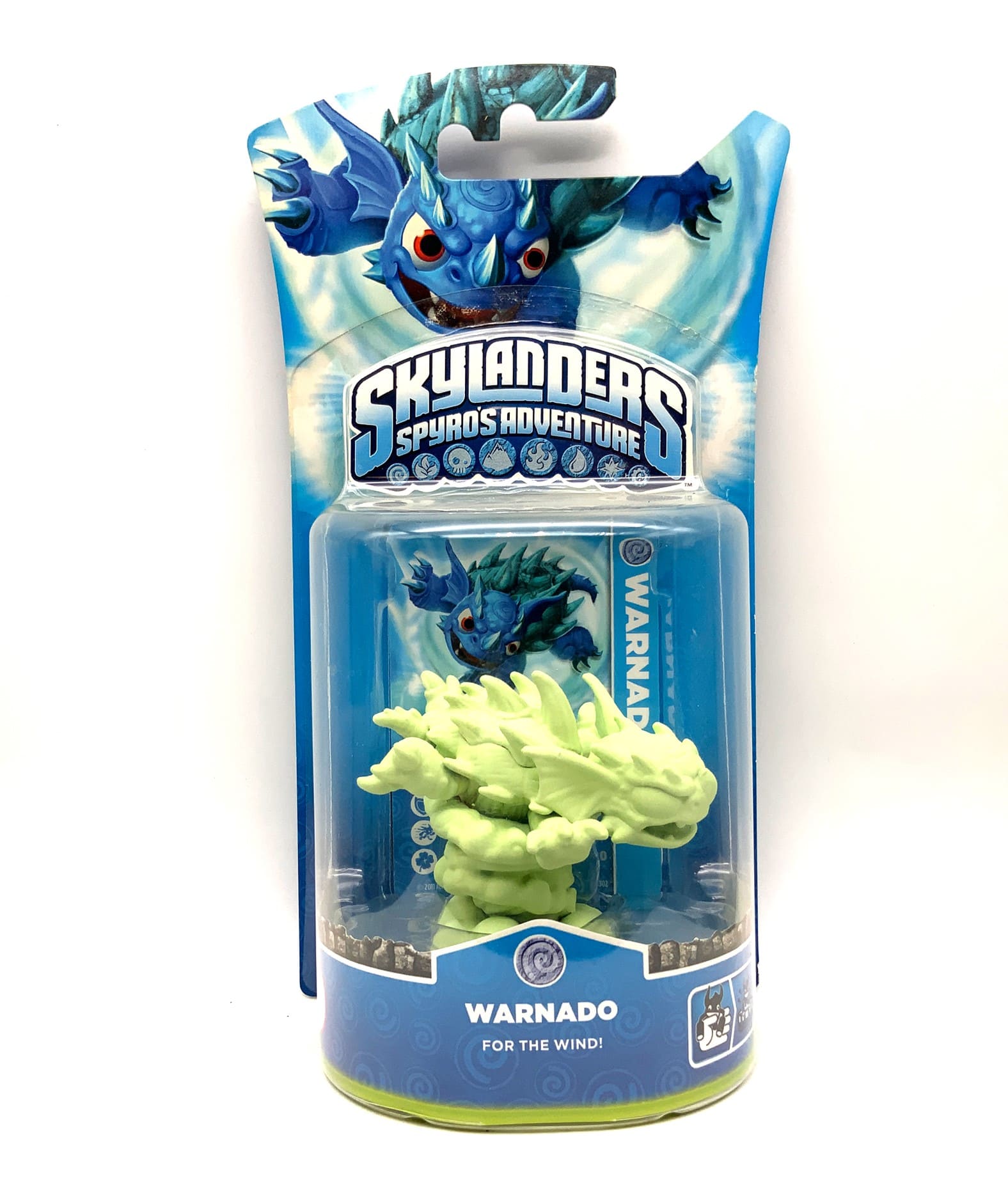Skylanders Spyros Adventure Warnado Glow in the Dark Chase OVP (geklebt)