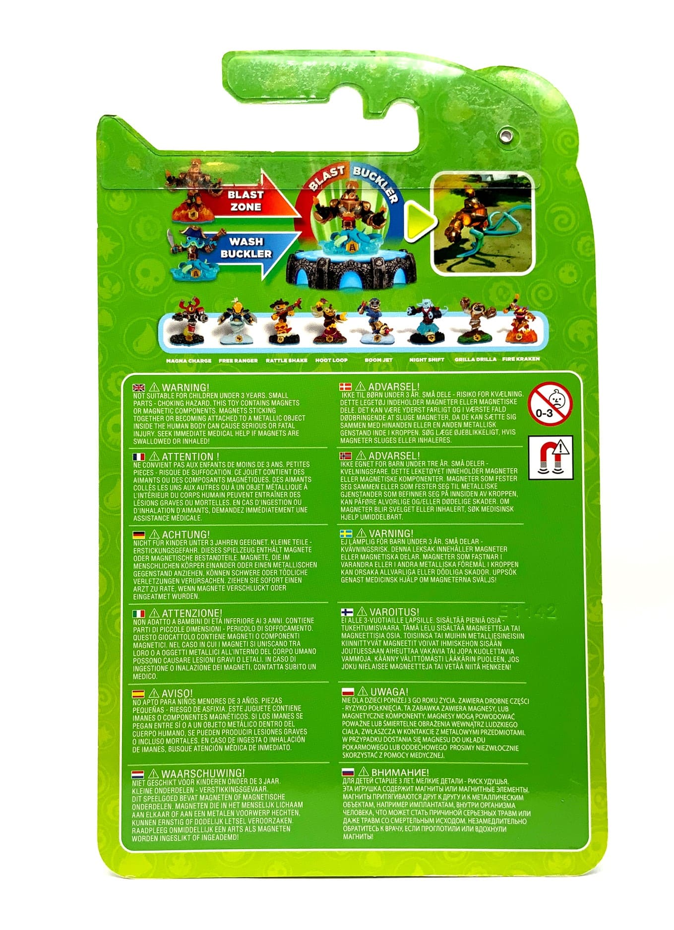 Skylanders Swap Force Jade Fire Kraken Chase Variante in OVP (geklebt)