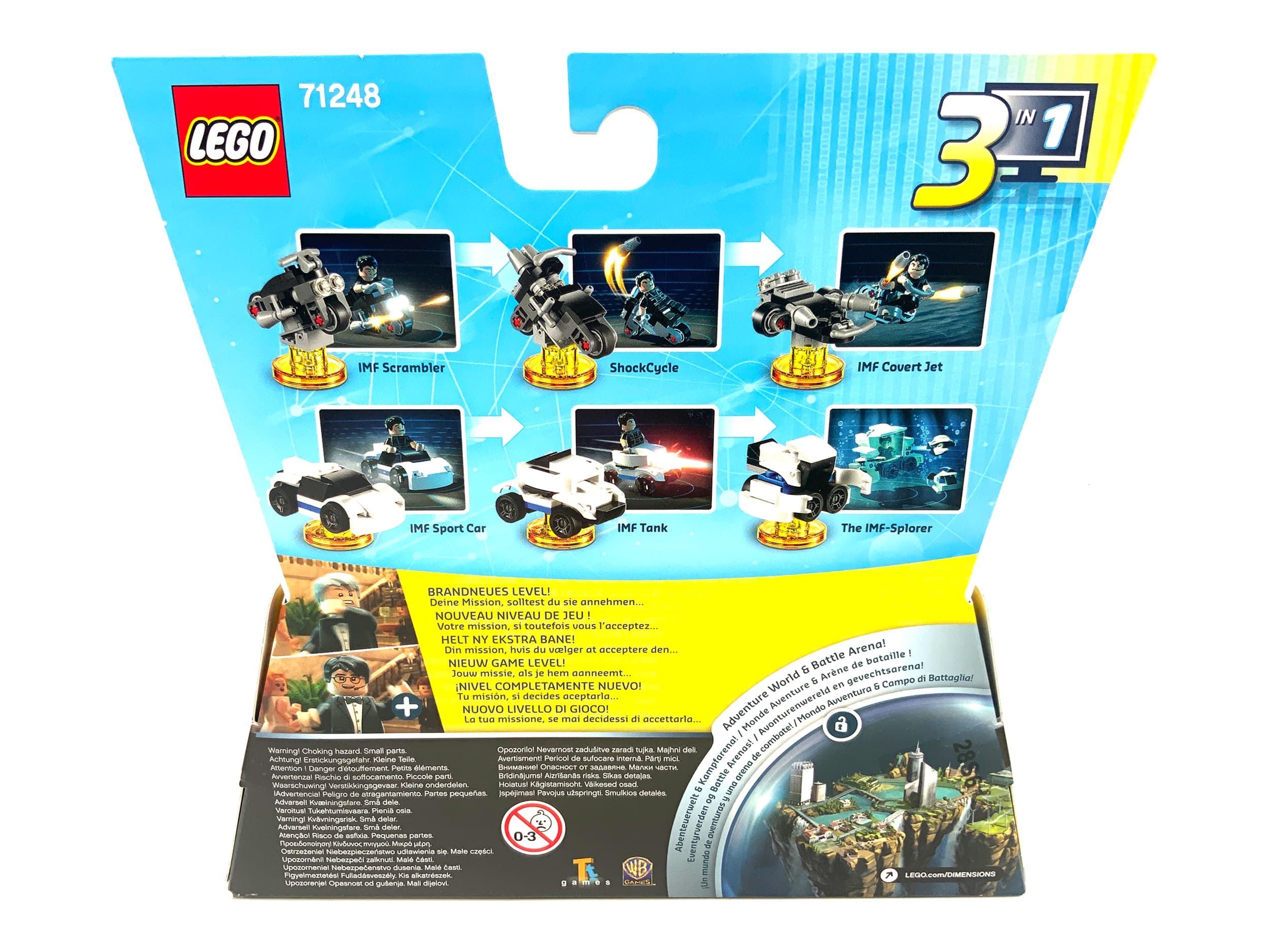LEGO® Dimensions Level Pack 71248 Mission Impossible - Ethan Hunt, IMF Scrambler