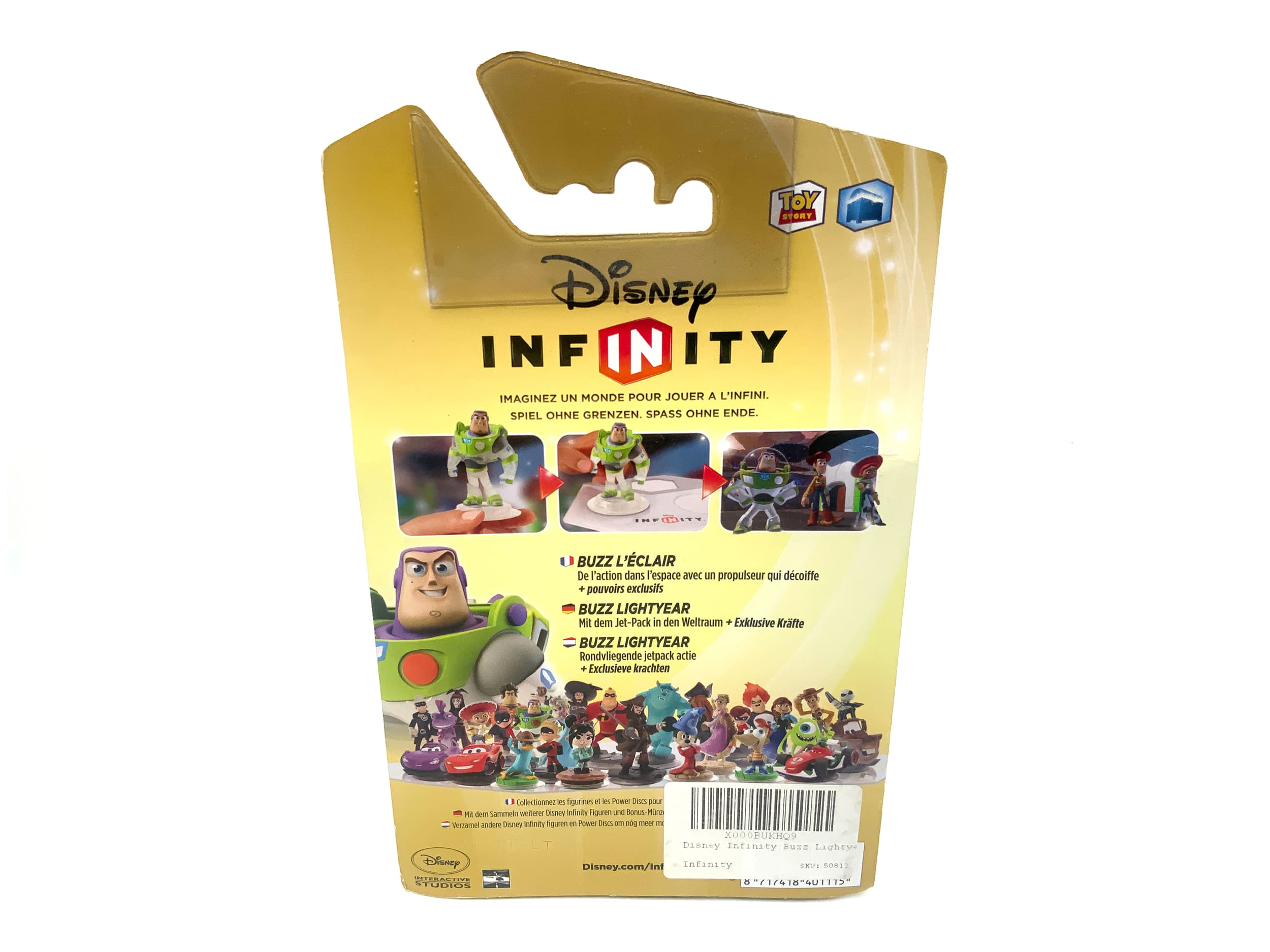 Disney Infinity 1.0 Figur Buzz Lightyear (Crystal) in OVP