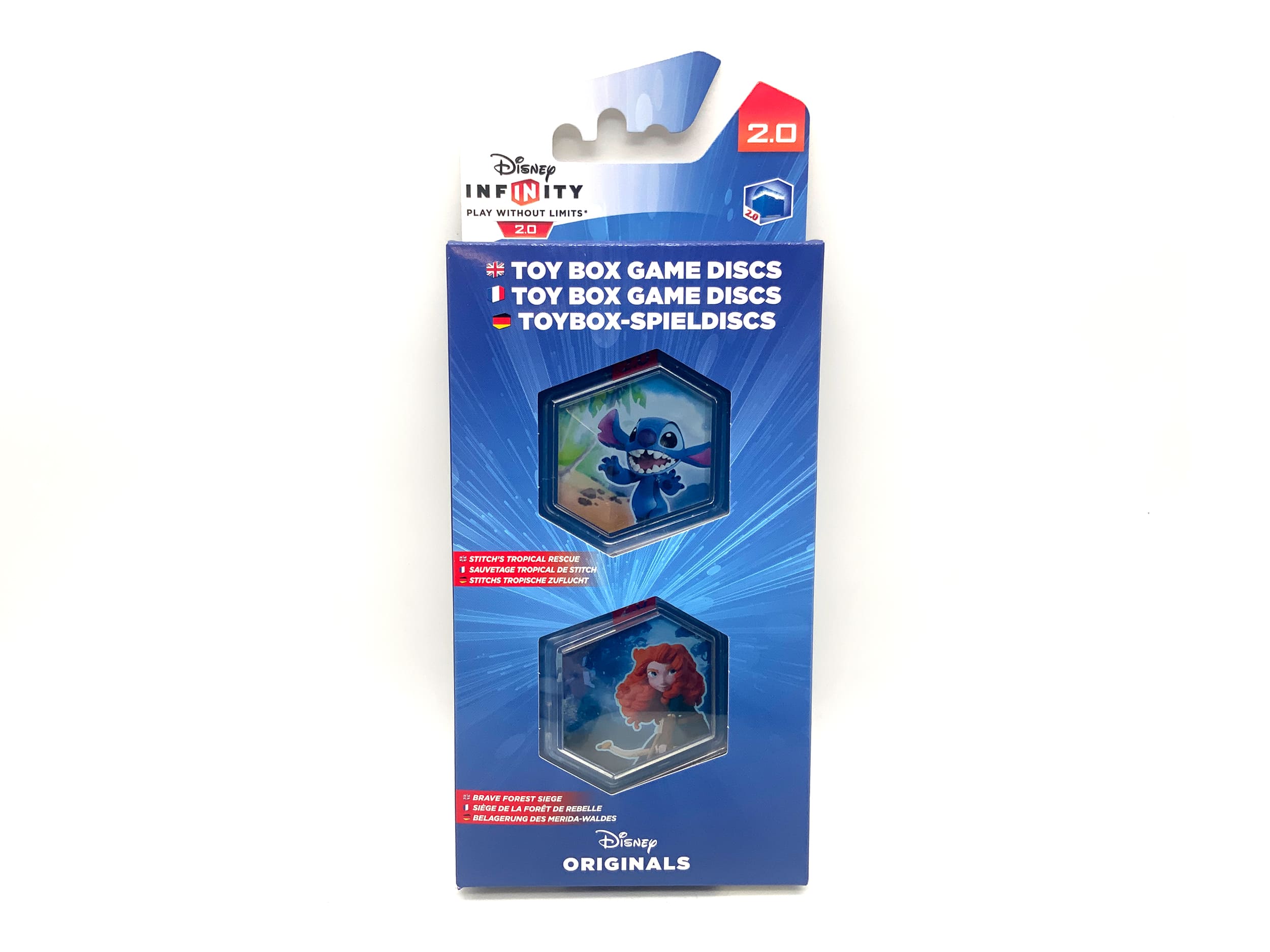 Disney Infinity 2.0 Toybox Spieldiscs in OVP