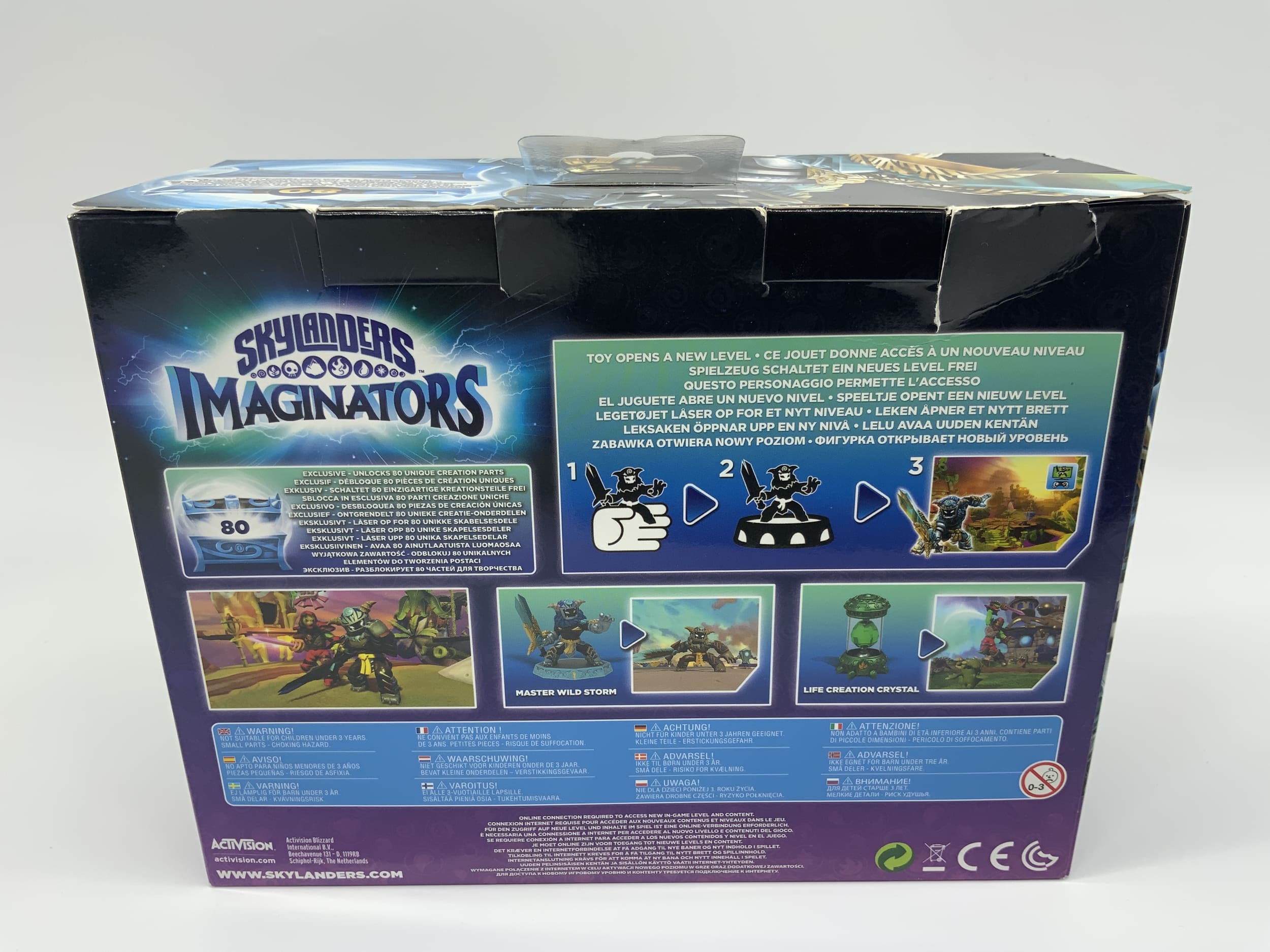 Skylanders Imaginators Cursed Tiki Temple Level Pack in original packaging with Master Wildstorm