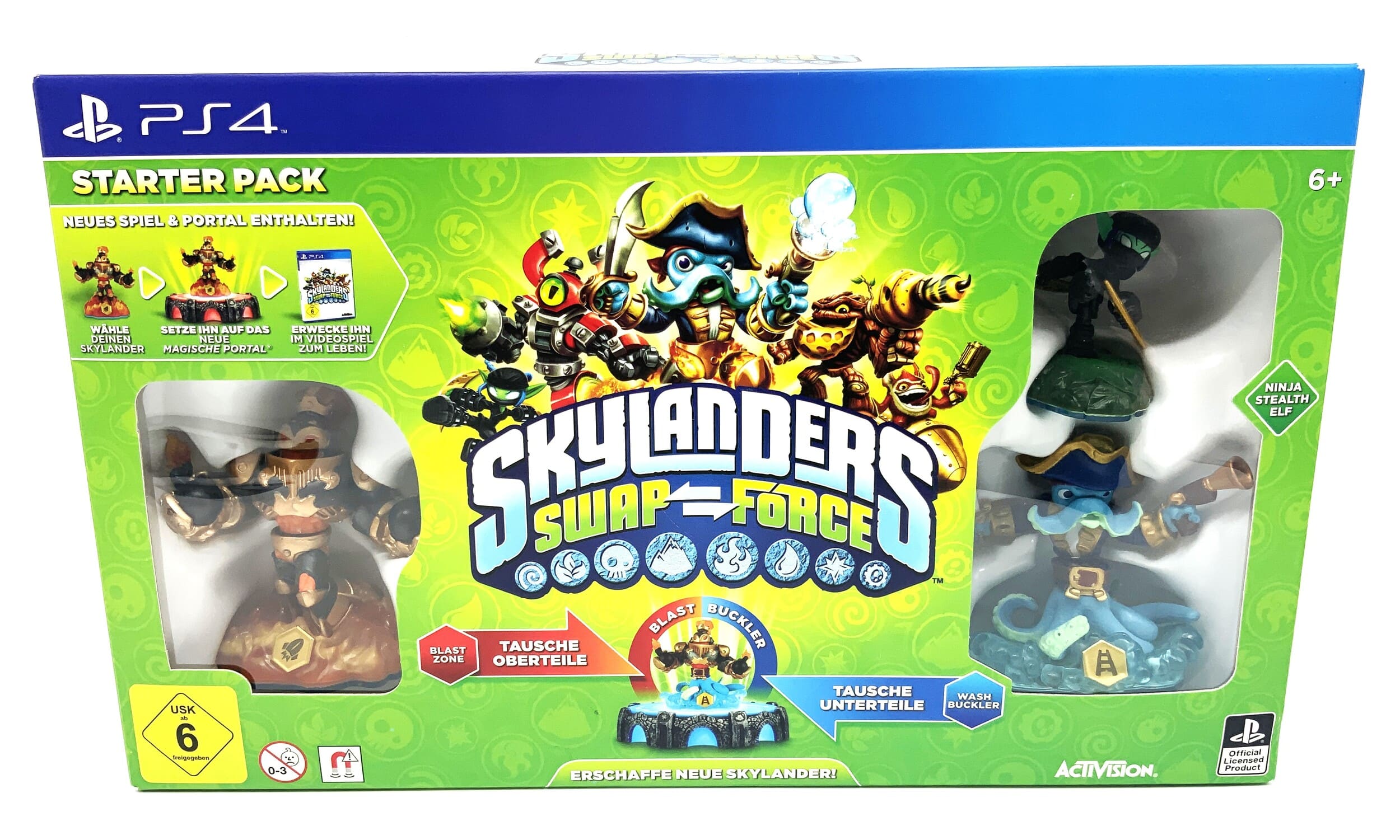 Skylanders Swap Force Starter Set for Playstation 4 starter pack PS4