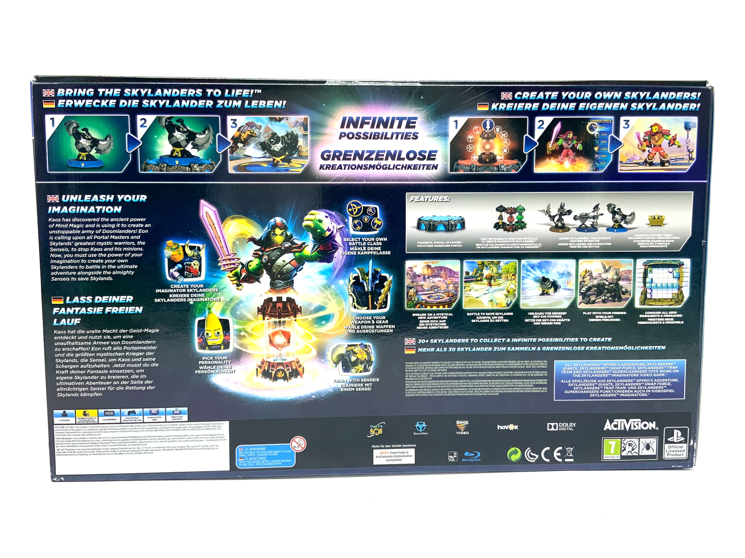 Skylanders Imaginators Dark Edition Starterset Playstation 4 Starterpack PS4 Neu