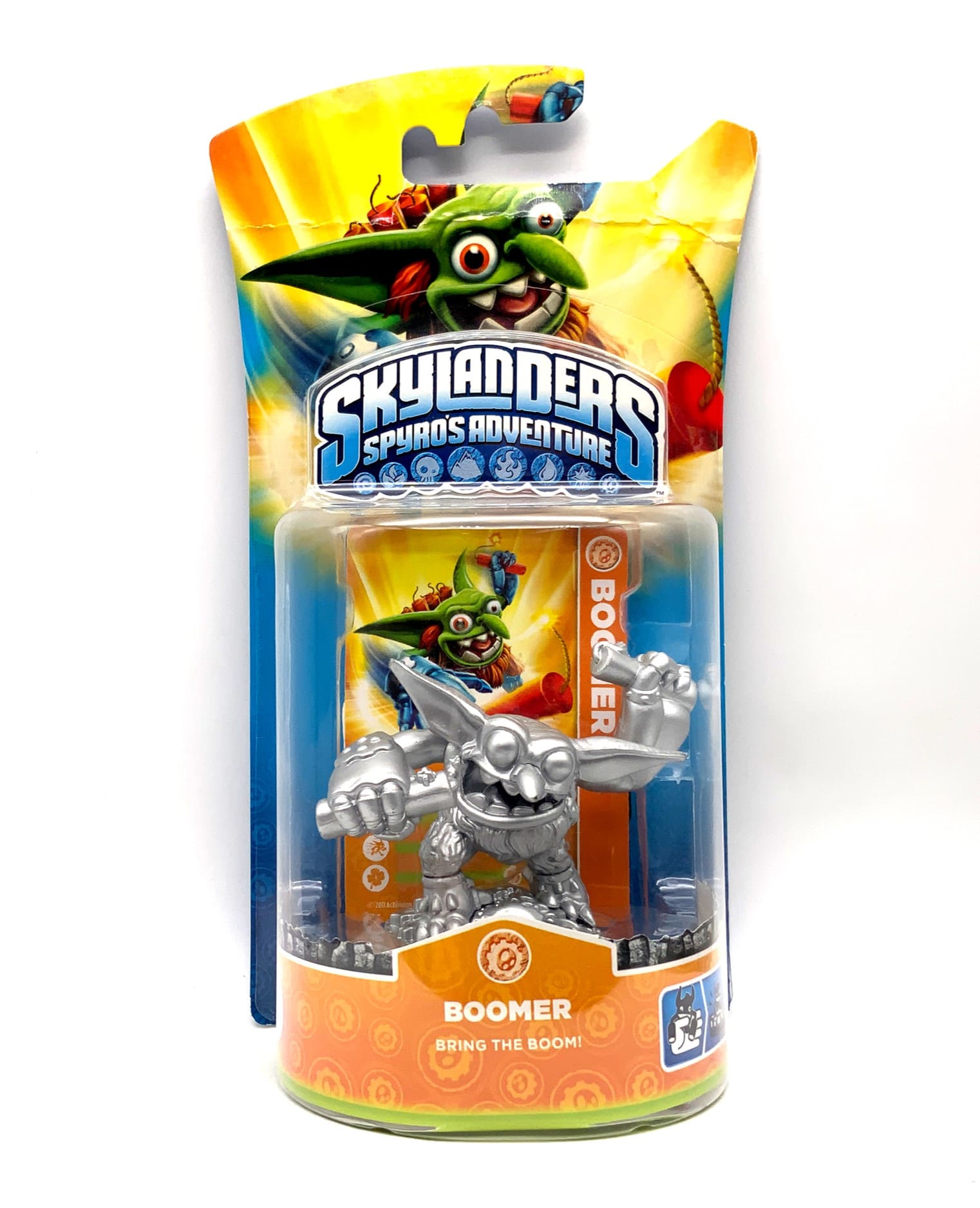 Skylanders Spyros Adventure Silver Boomer Chase Variante in OVP