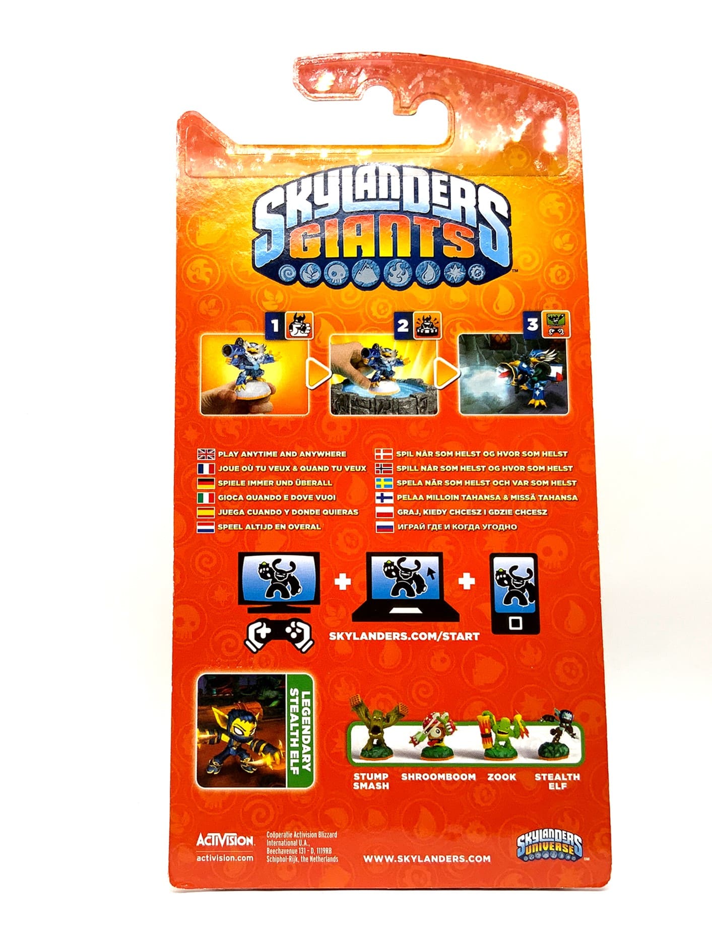 Skylanders Giants Legendary Stealth Elf in OVP