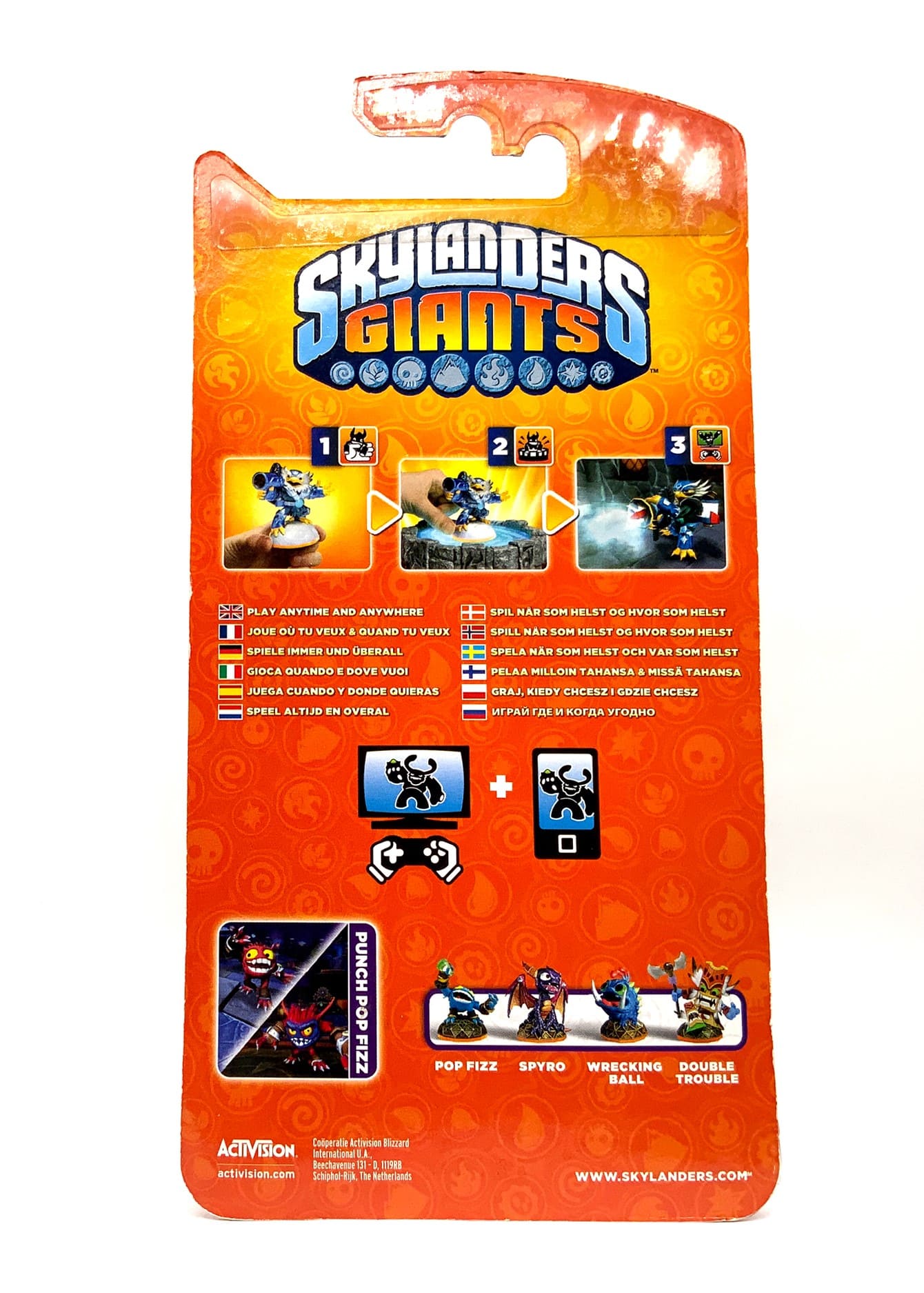 Skylanders Giants Punch Pop Fizz in OVP