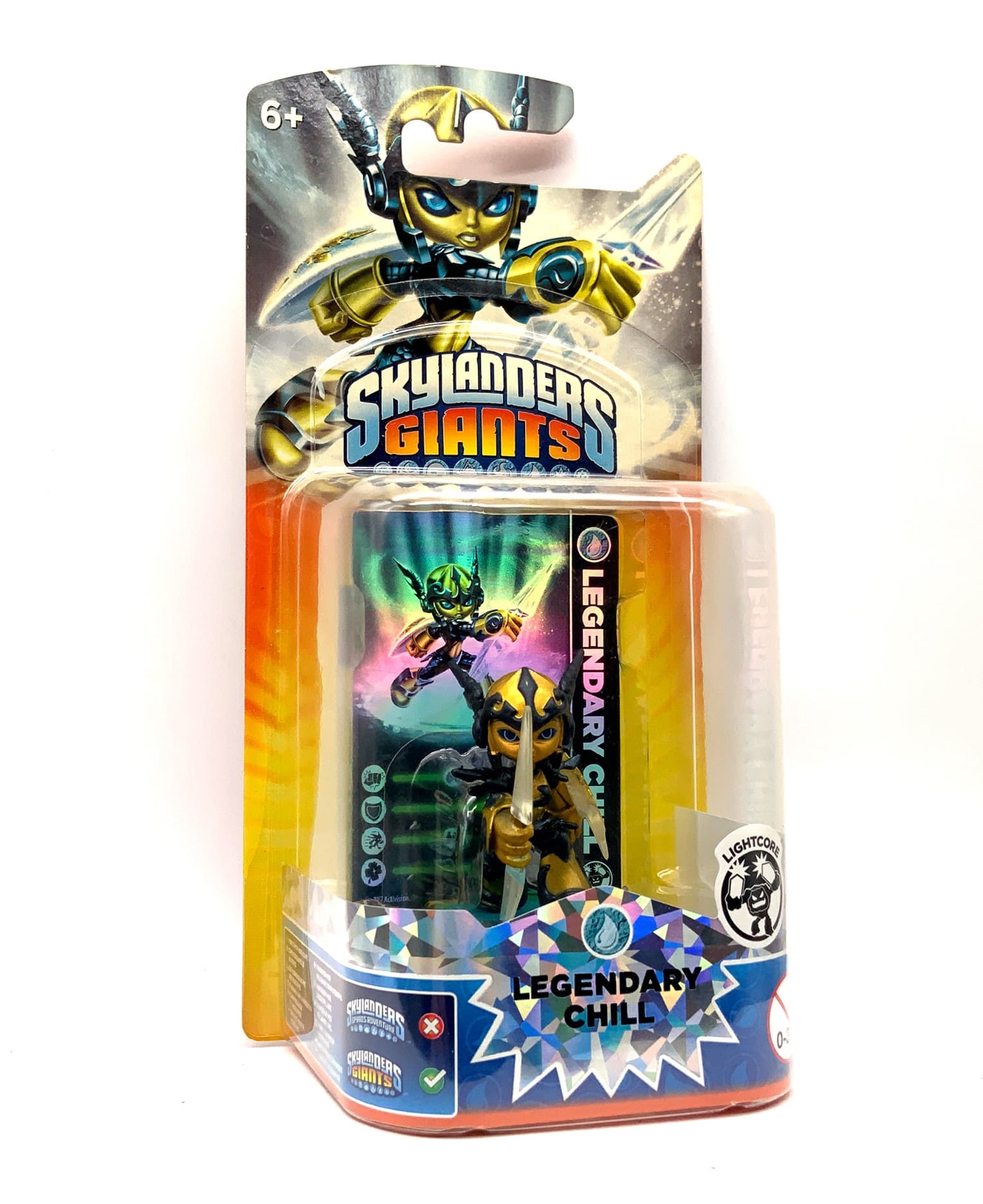 Skylanders Giants Legendary Chill Lightcore in OVP