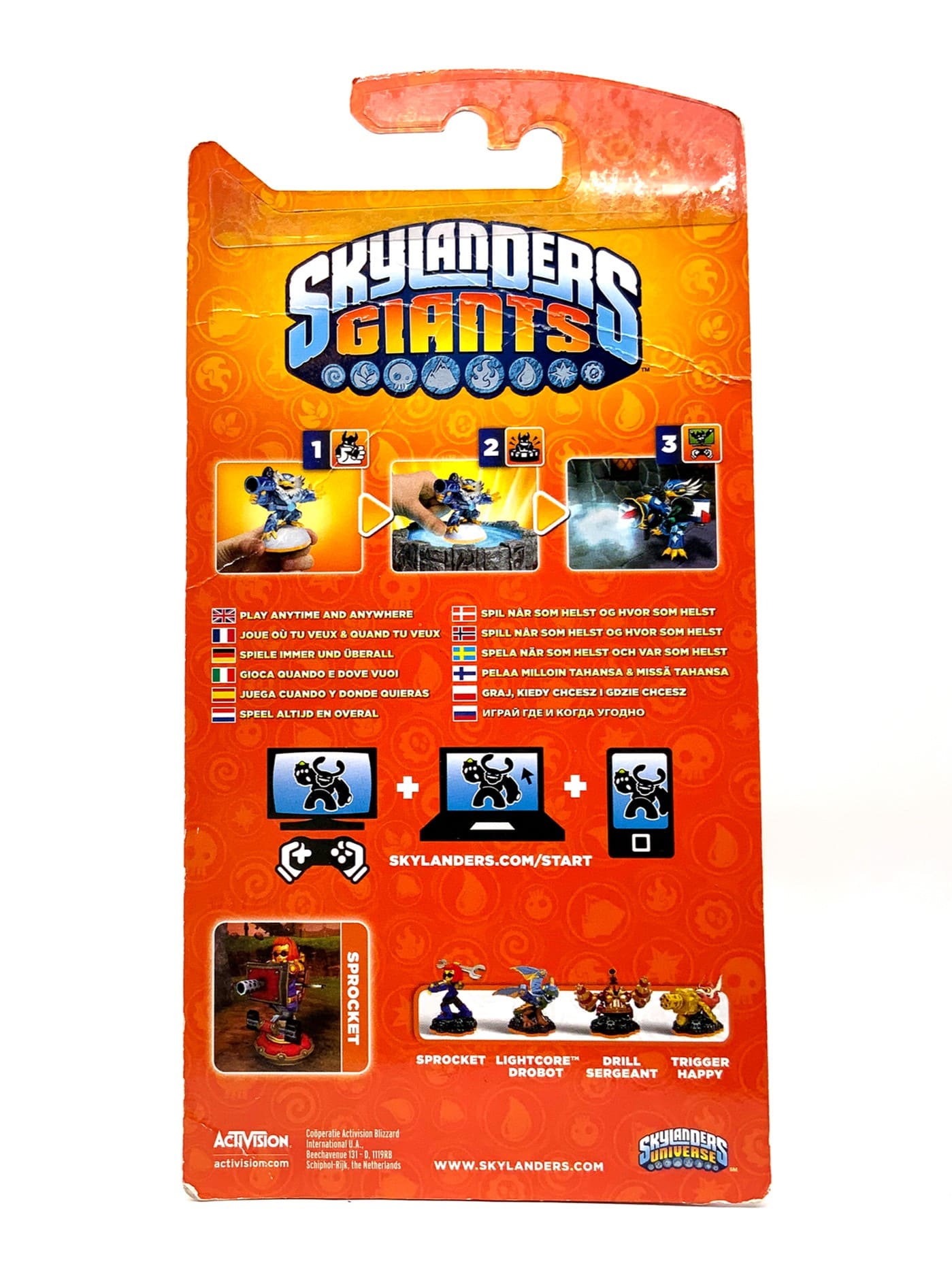 Skylanders Giants Sprocket in OVP