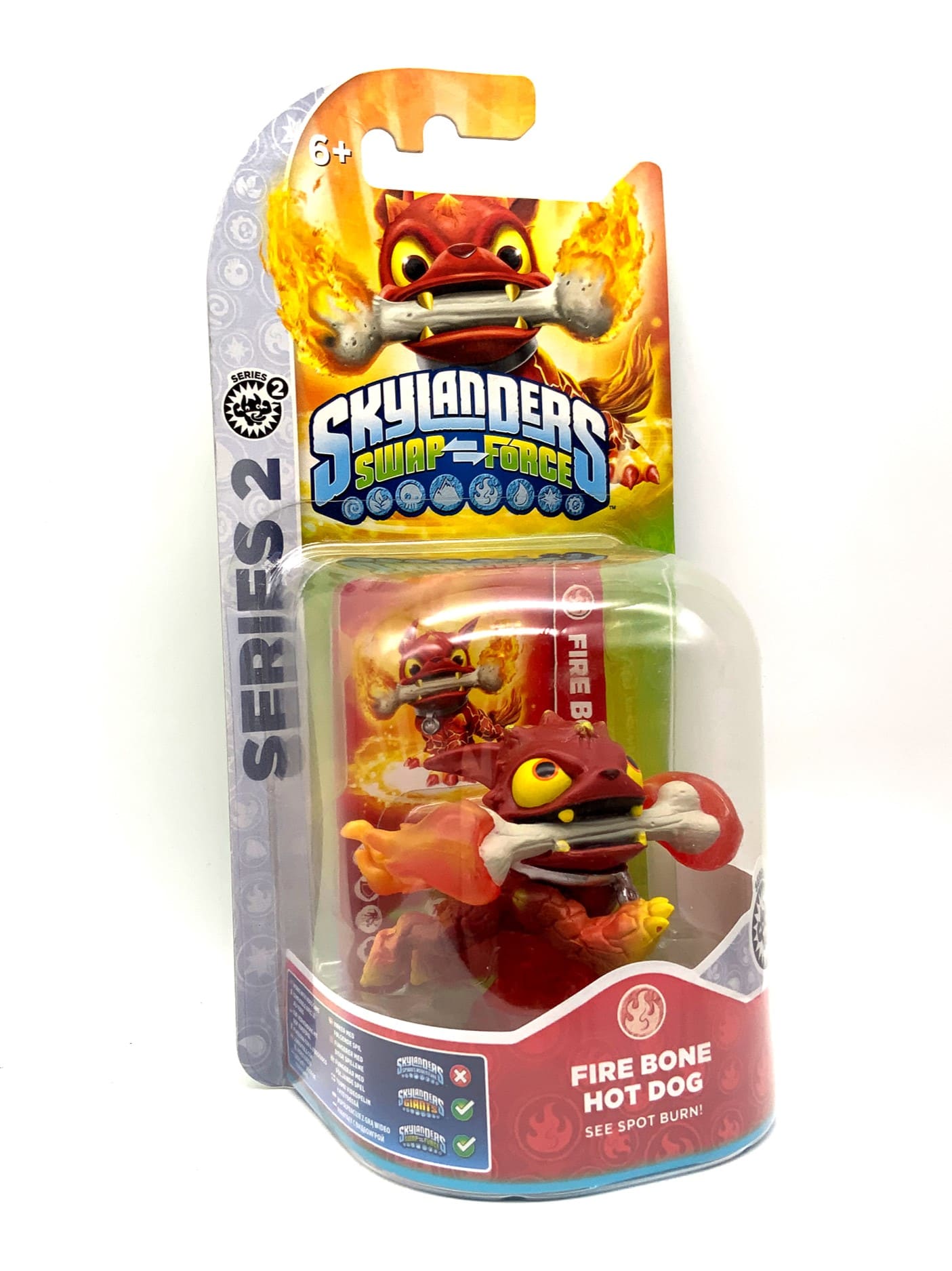 Skylanders Swap Force Fire Bone Hot Dog in OVP