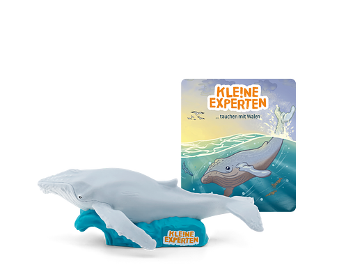 Figurine audio Tonie figures KLE!NE EXPERTEN plongée avec les baleines pour Toniebox