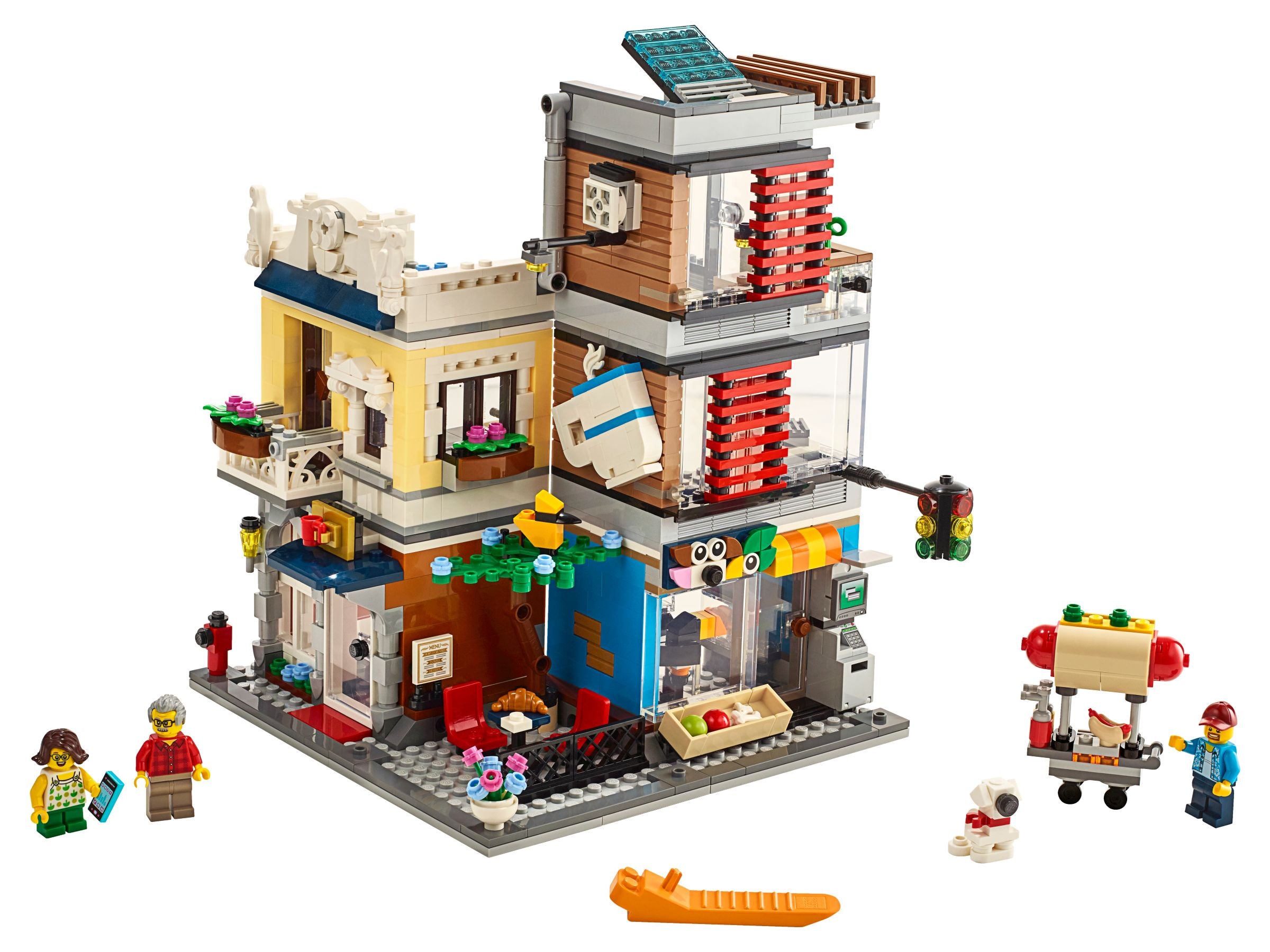 LEGO Creator 31097 Townhouse with Pet Shop & Café