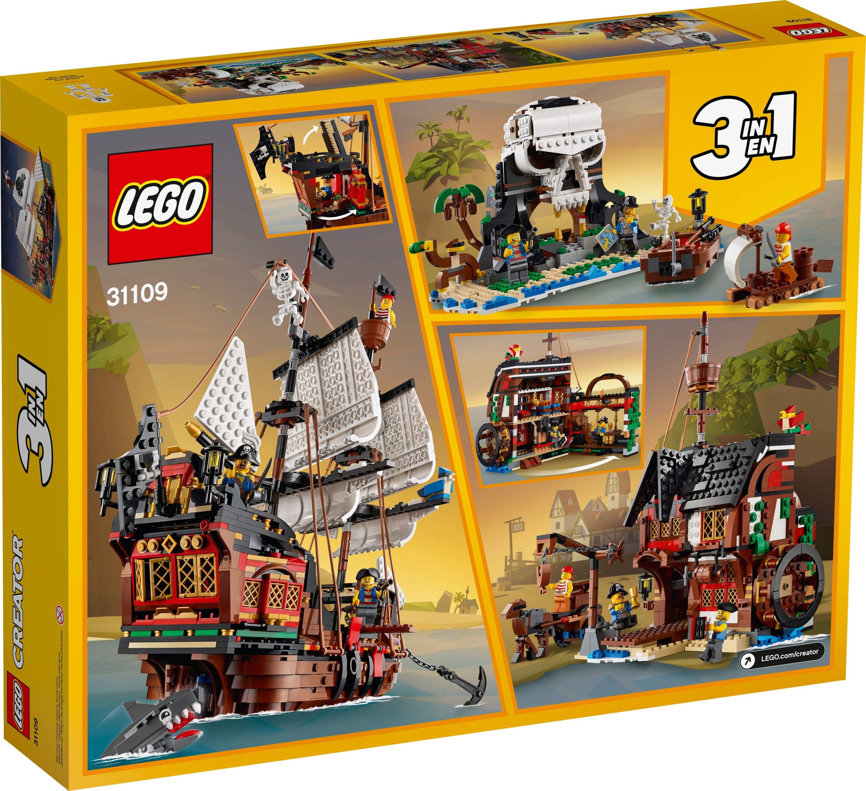 LEGO Creator 31109 Piratenschiff