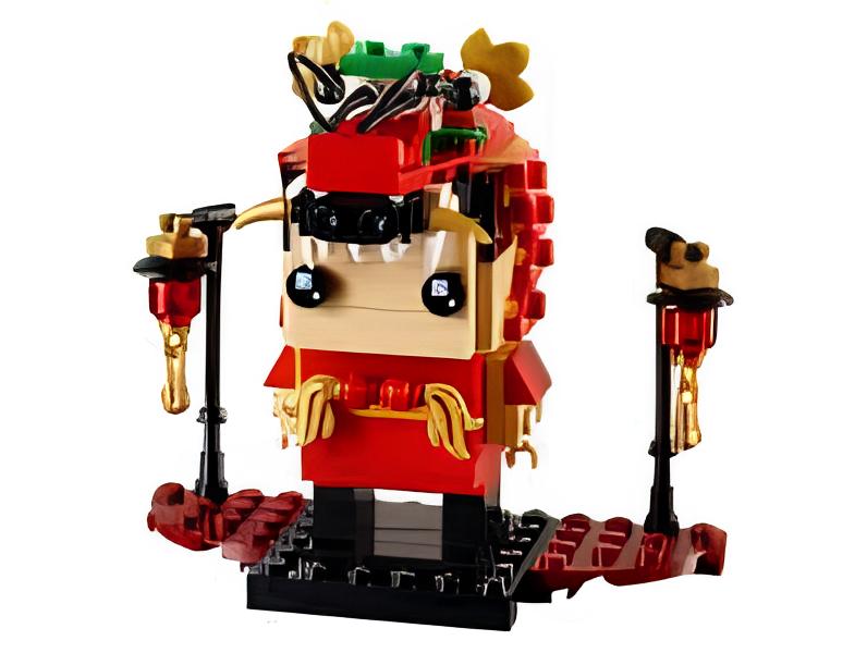 LEGO® BrickHeadz 40354 L'homme dans la danse du dragon