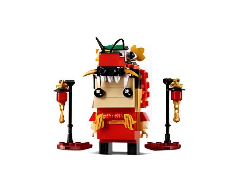 LEGO® BrickHeadz 40354 L'homme dans la danse du dragon