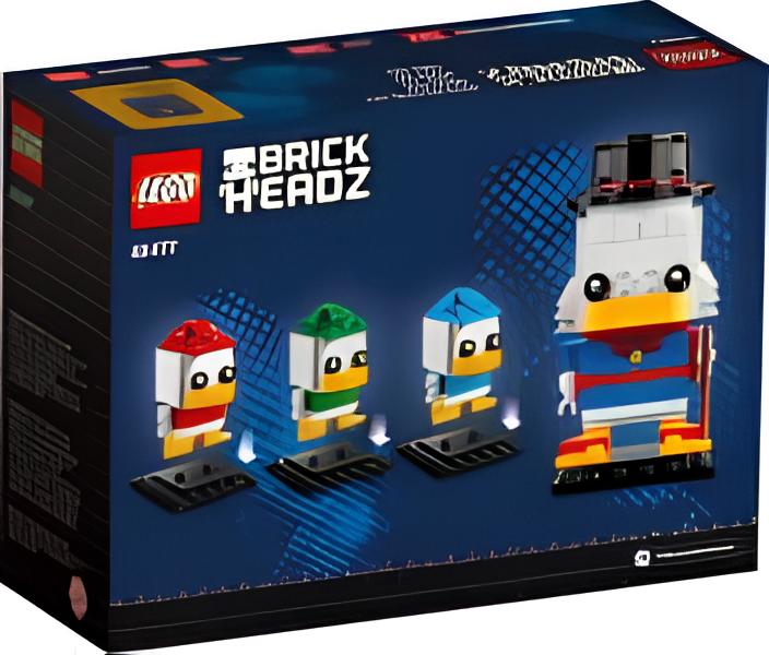 LEGO® BrickHeadz 40477 Scrooge McDuck, Huey, Dewey & Louie