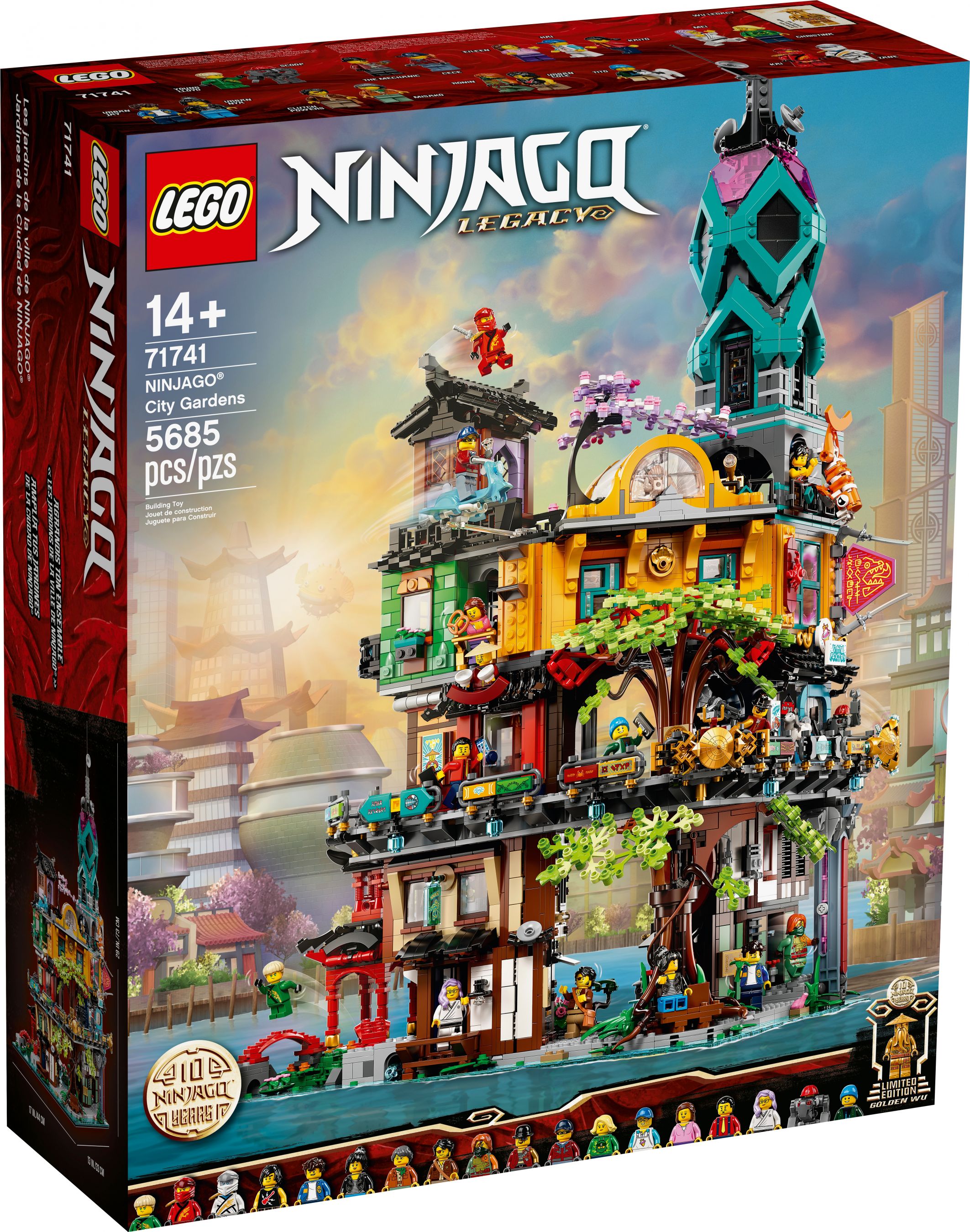 LEGO Ninjago 71741 The Gardens of NINJAGO® City