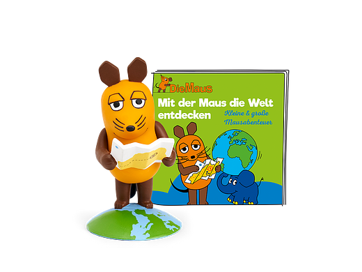 Figurines Tonie Découvrez le monde avec la souris Figurine audio pour Toniebox