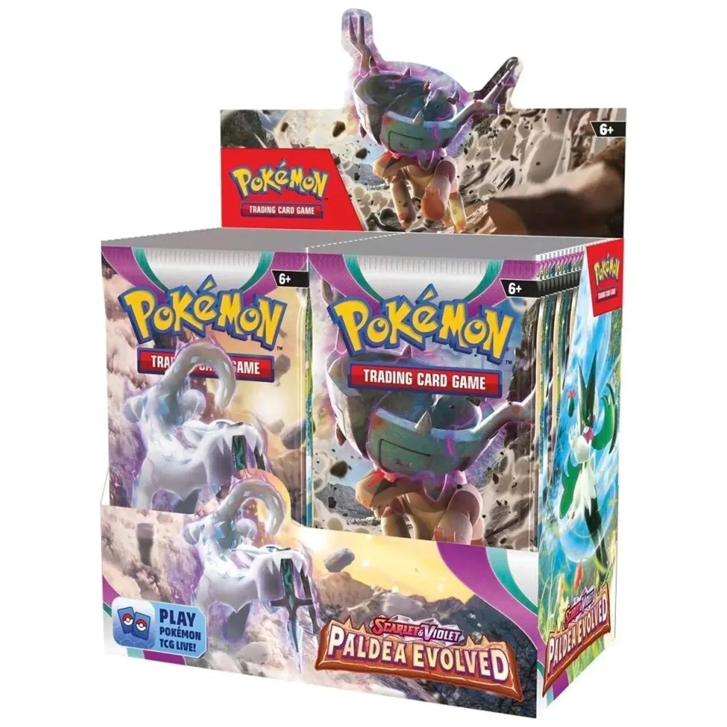 Pokémon Écarlate et Violet Paldea Evolved Display 36 Booster (anglais)