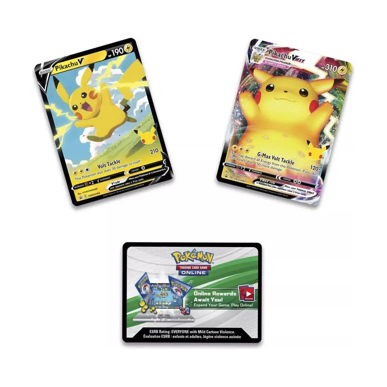 Pokémon 25th Anniversary Celebrations Premium Figure Collection Pikachu VMAX (English)