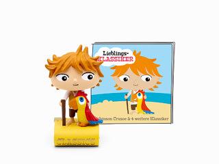 Figurines Tonie Classique préféré Robinson Crusoé et quatre autres classiques Figurine audio pour Toniebox