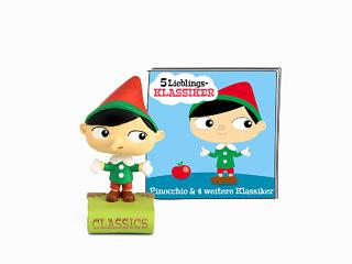 Tonie figures favorite classic Pinocchio and 4 other classics audio figure for Toniebox