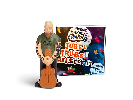 Tonie Figures Rotz 'n' Roll Radio Cheer, Trubel, Hoarseness Audio Figure for Toniebox