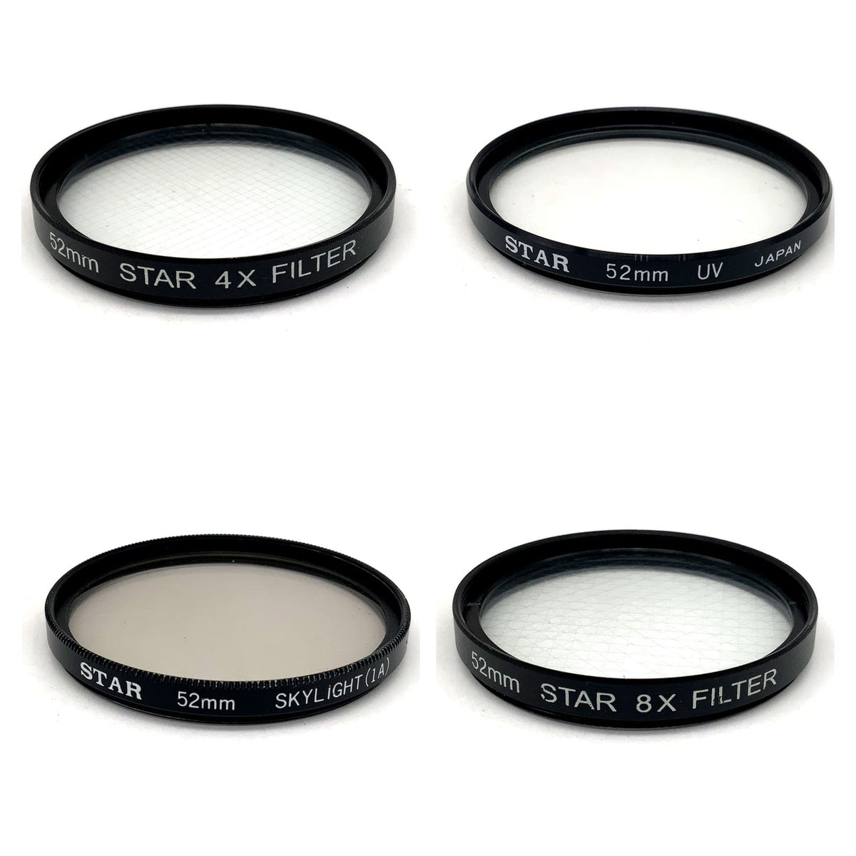 Star Filter Auswahl Gitterfilter UV Skylight 52 67mm Objektivfilter Kamerafilter
