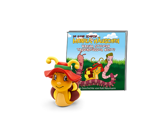 Tonie Figures The Little Snail Monika Häuschen Why Don't Centipedes Stumble? Audio Figure for Toniebox