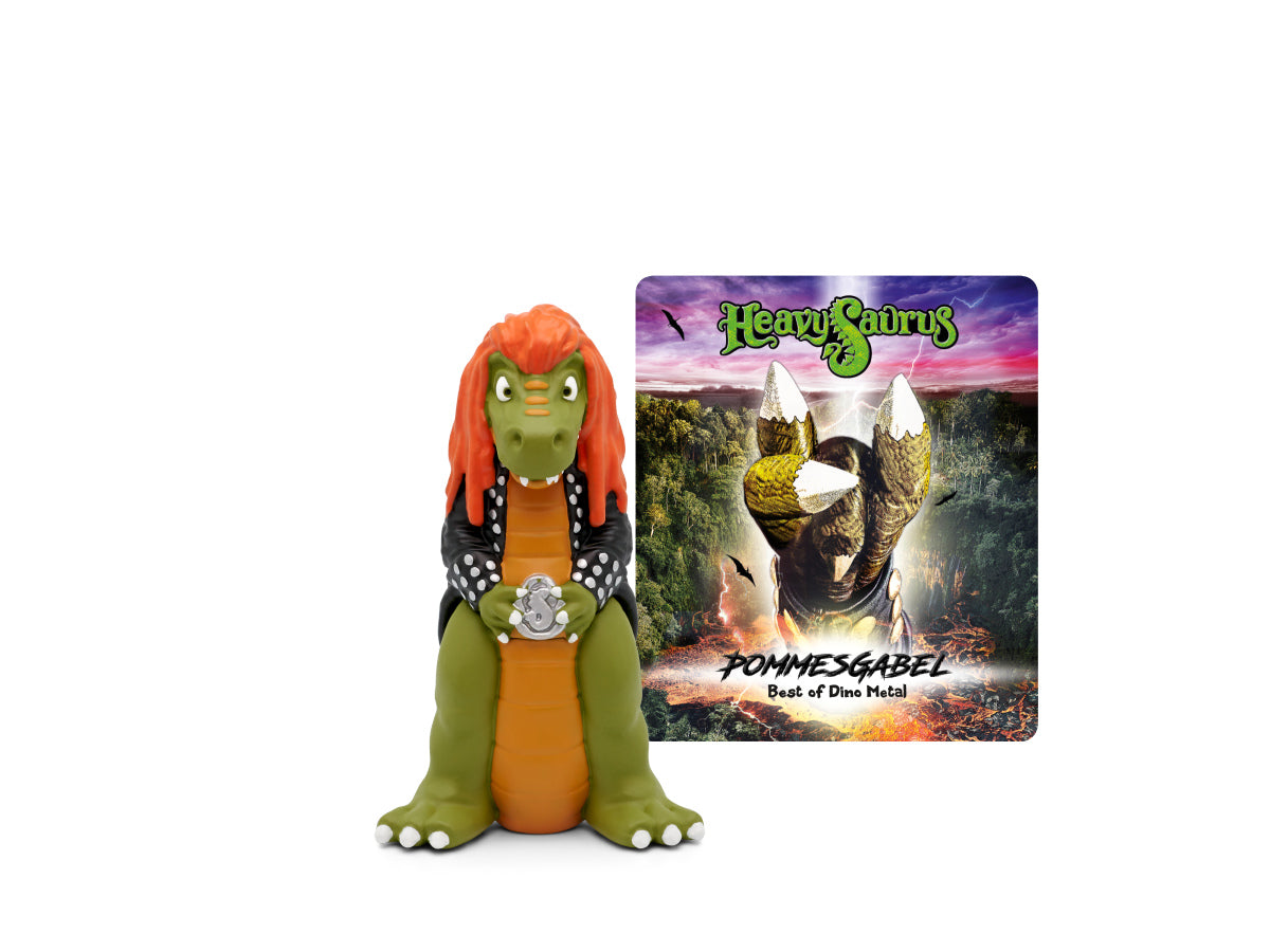 Tonie Figur Heavysaurus - Pommesgabel - Best of Dino Metal Hörfigur gebraucht